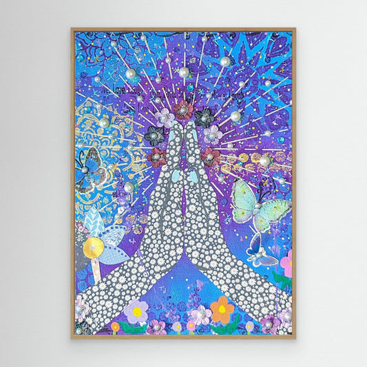 Blessed and Becoming - Gratitude Canvas Print