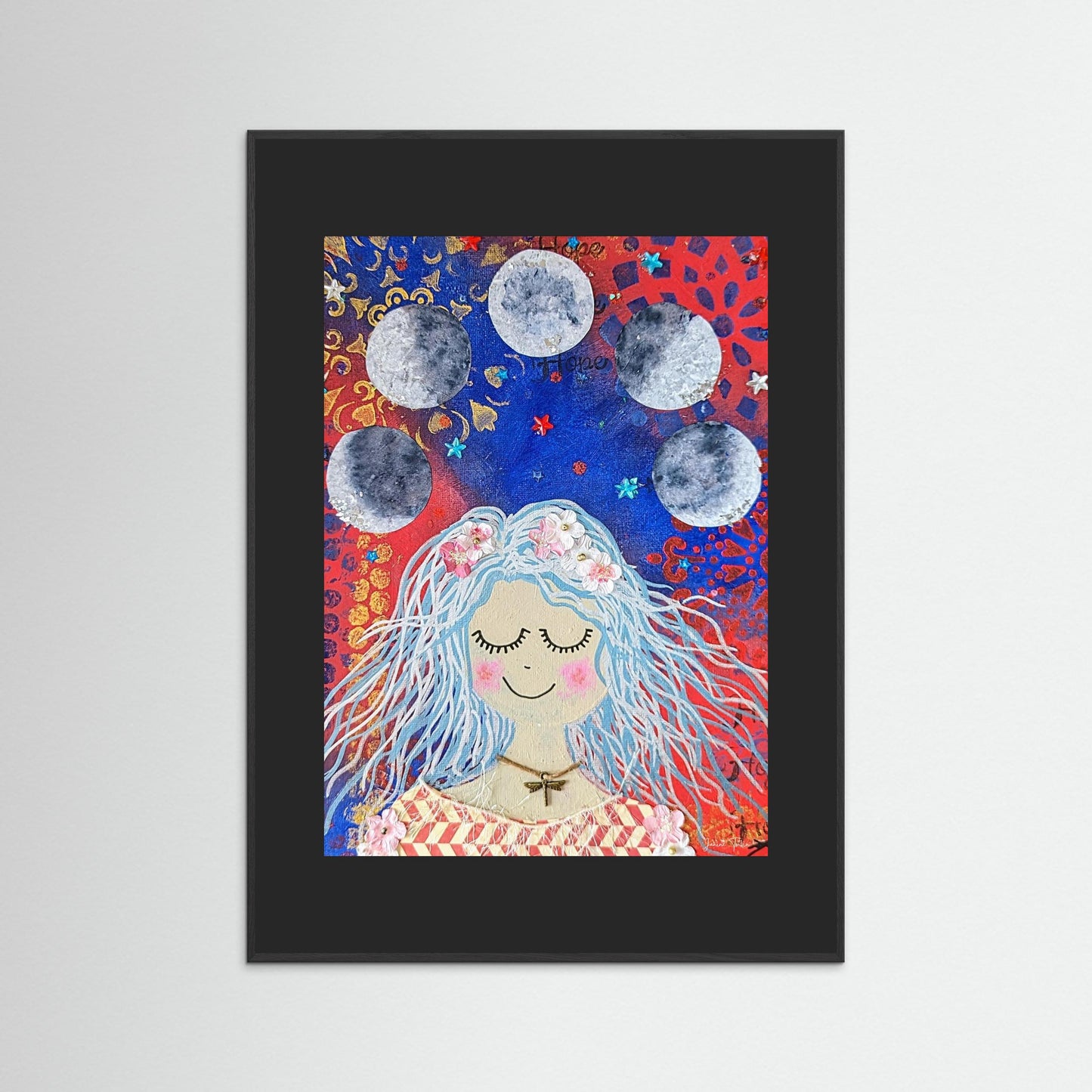 Deep-Rooted Wise Woman - Veta Fine Art Print
