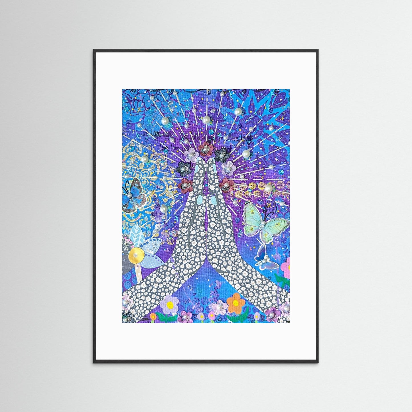 Blessed and Becoming - Gratitude Fine Art Print