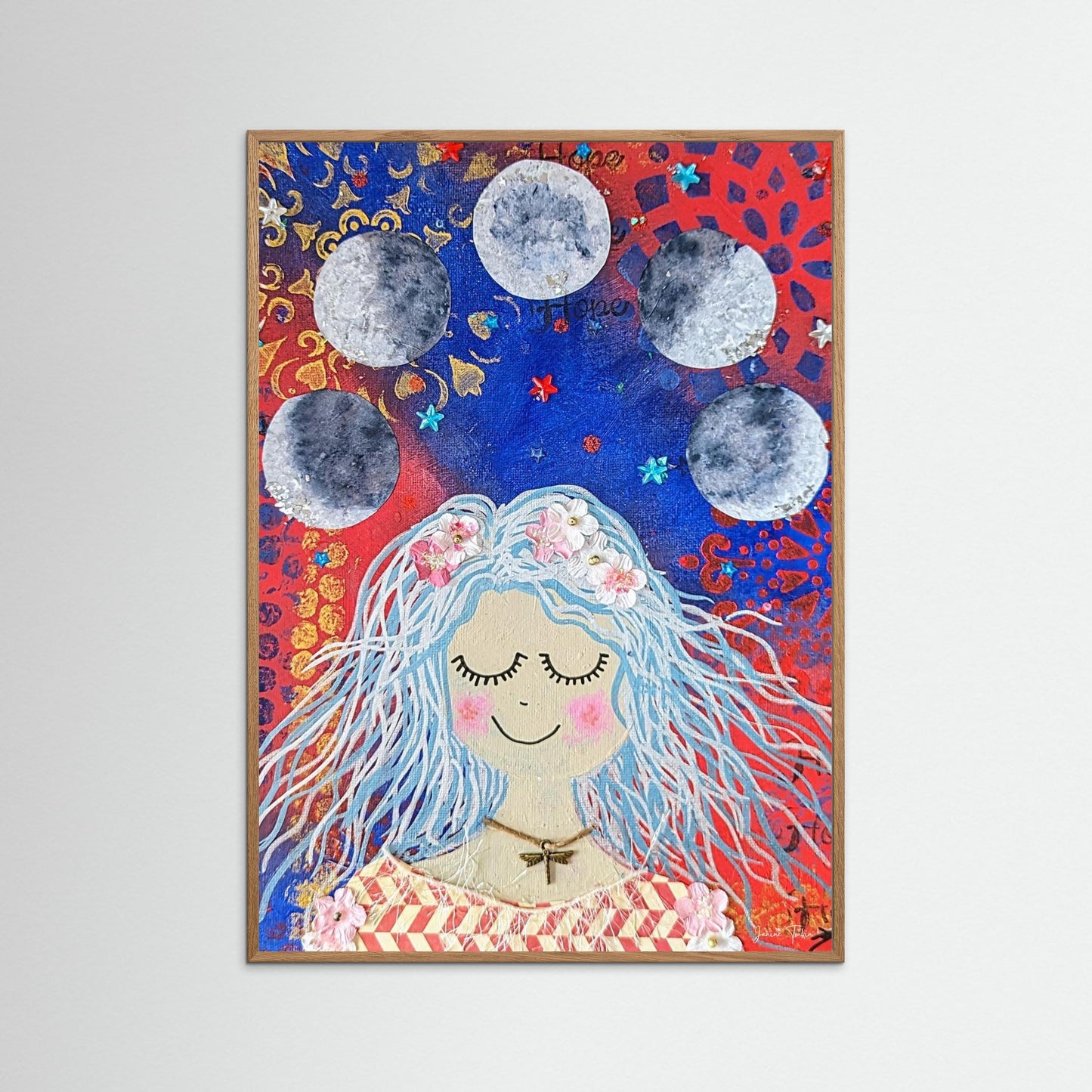 Deep-Rooted Wise Woman - Veta Fine Art Print