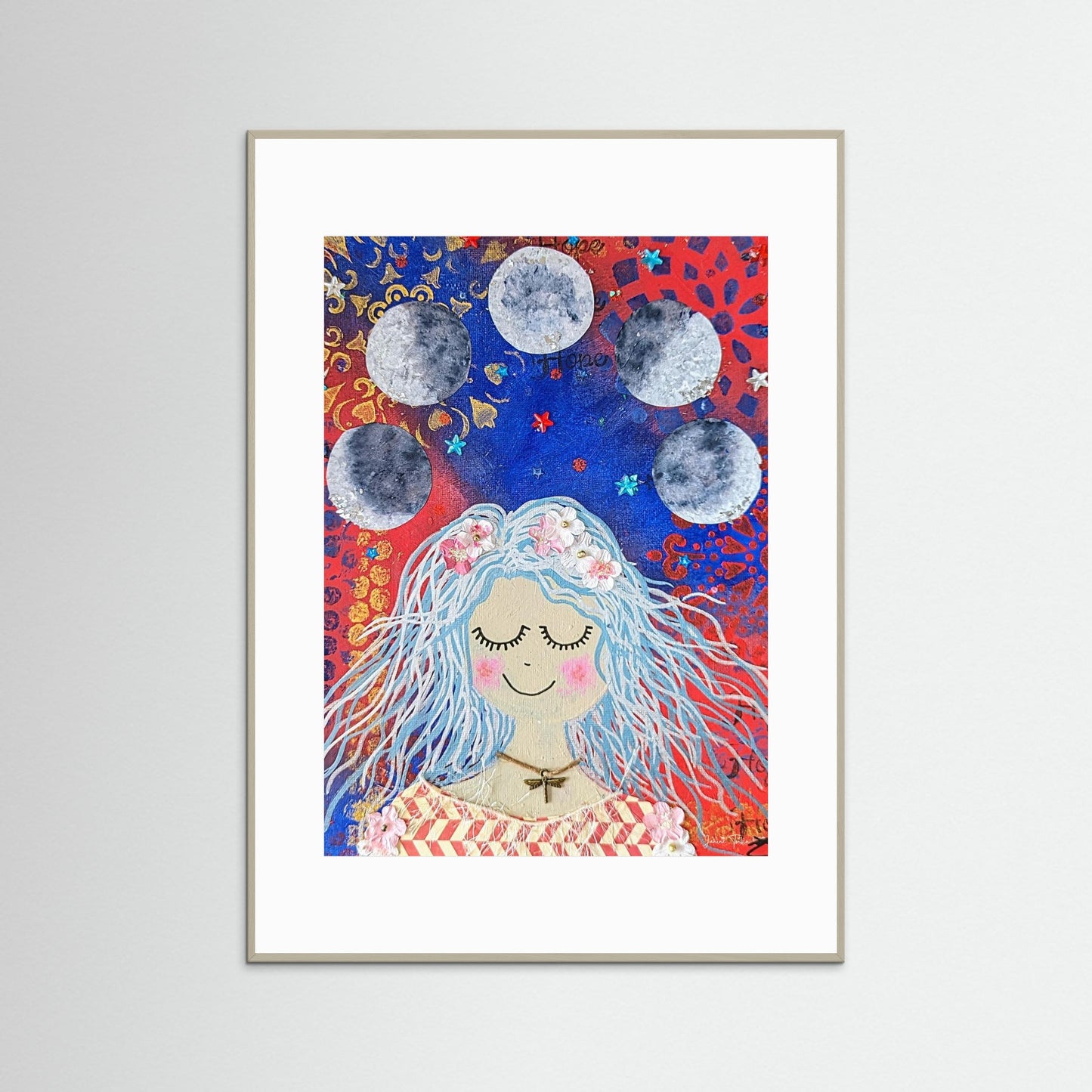 Deep Rooted Wise Woman - Veta Fine Art Print