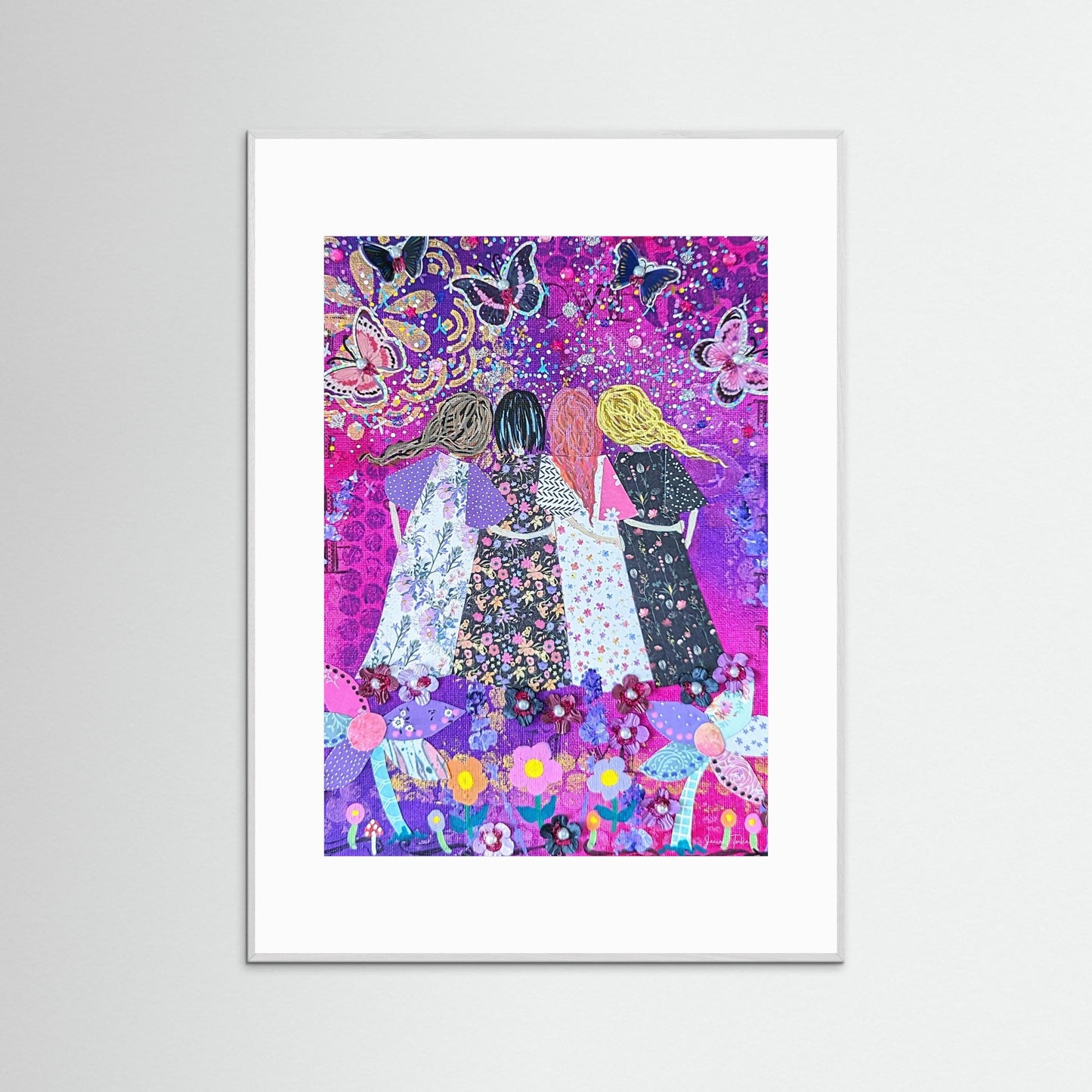 Threaded Together - Connection Fine Art Print