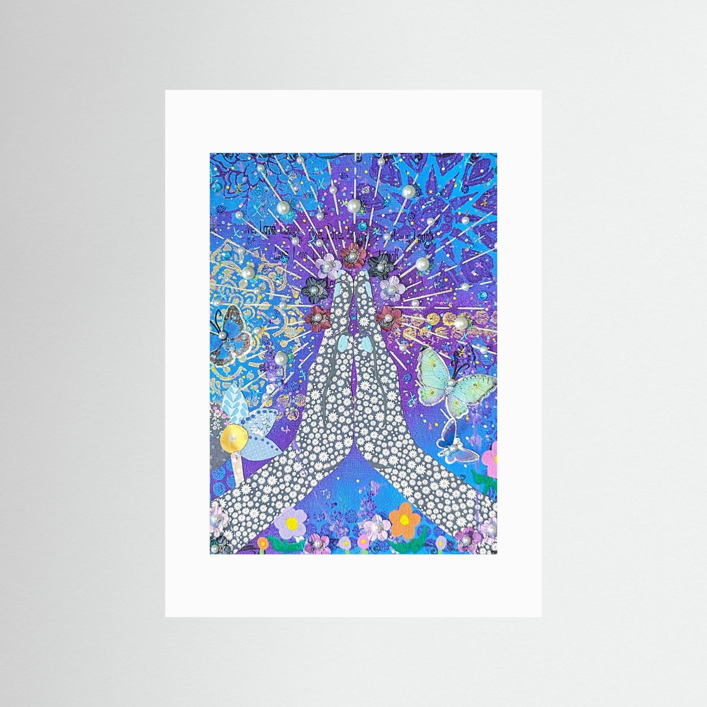 Blessed and Becoming - Gratitude Fine Art Print