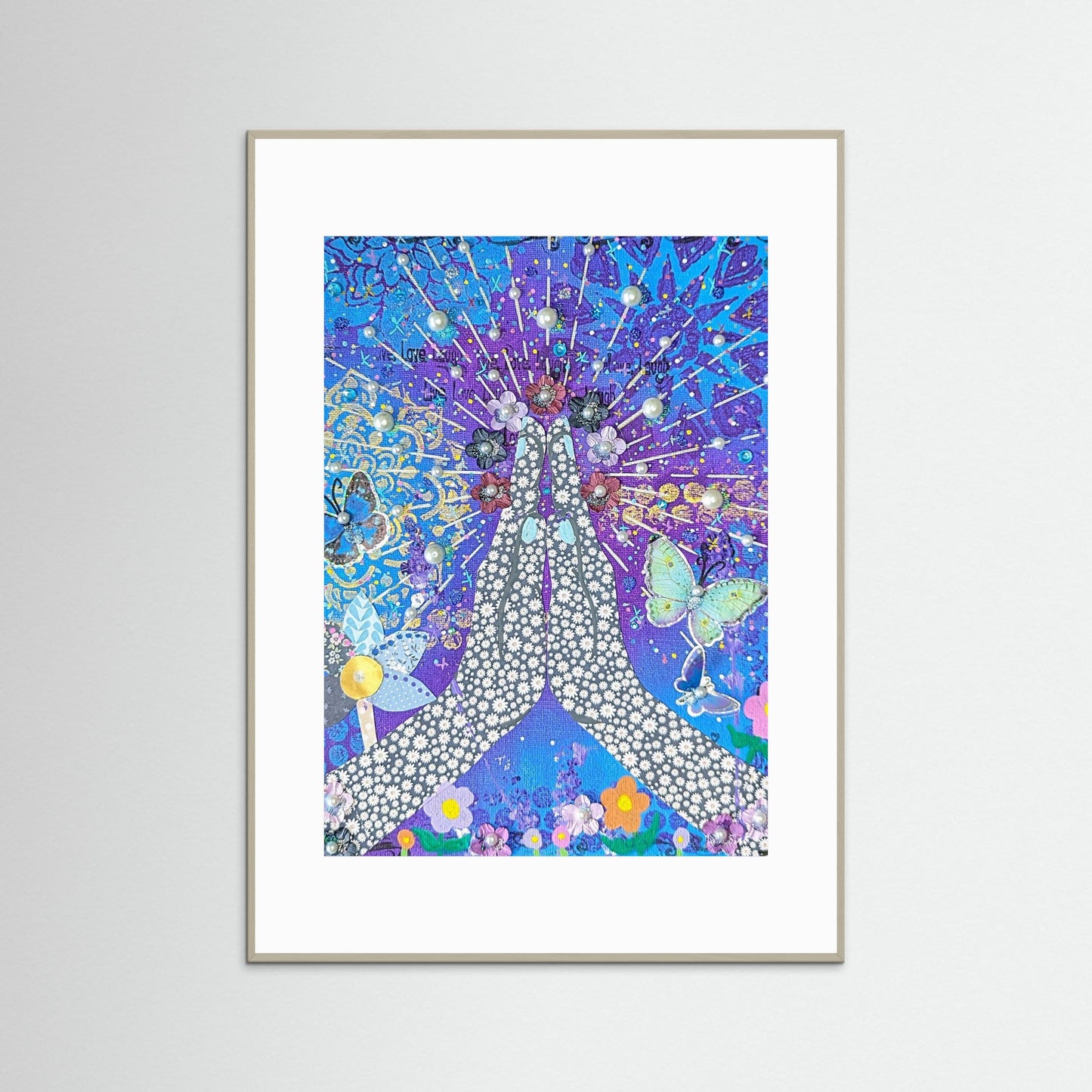 Blessed and Becoming - Gratitude Fine Art Print