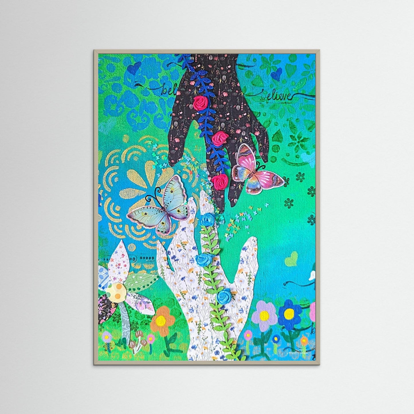 Where We Meet - Gratitude Fine Art Print