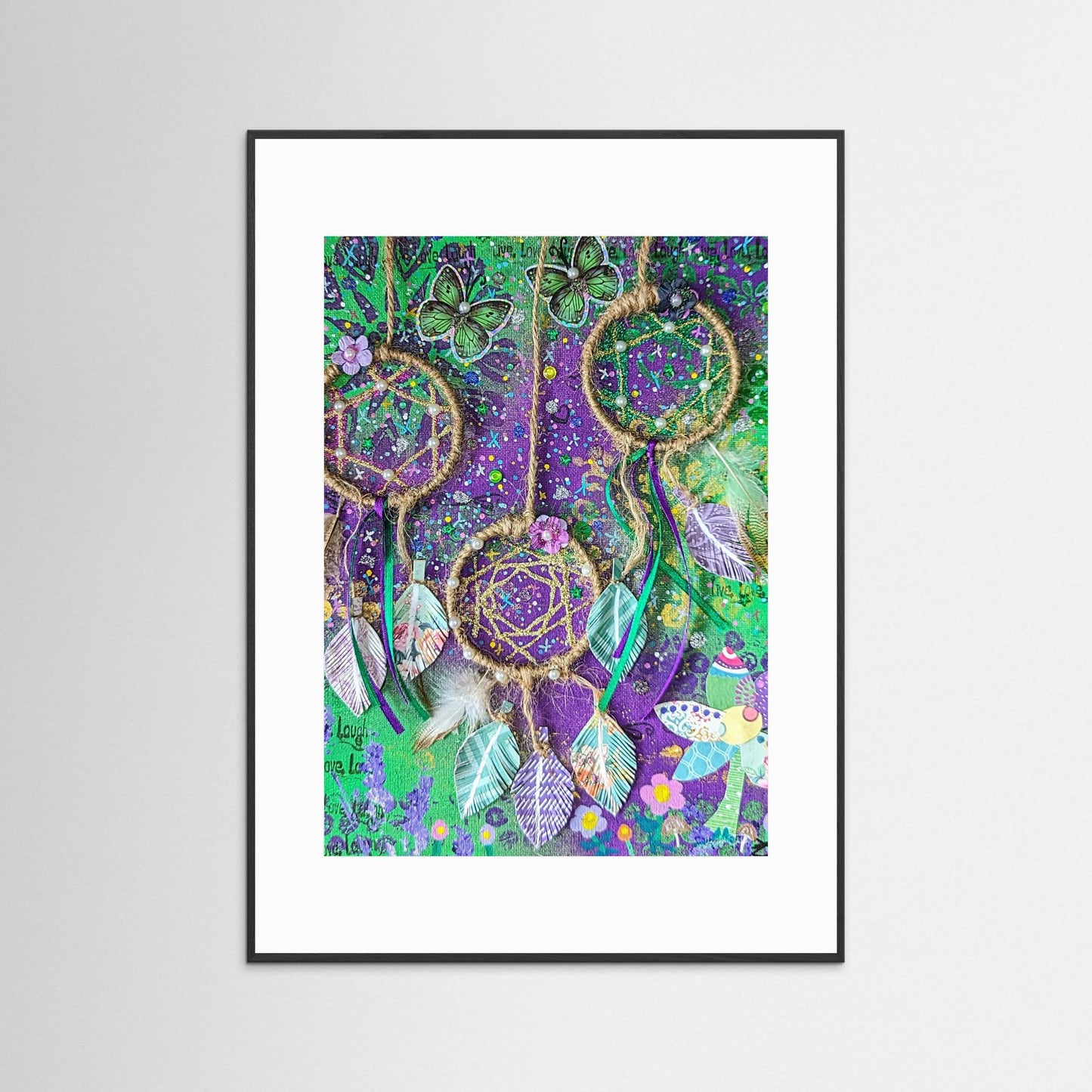 Dream of Hope - Dreamcatcher Fine Art Print