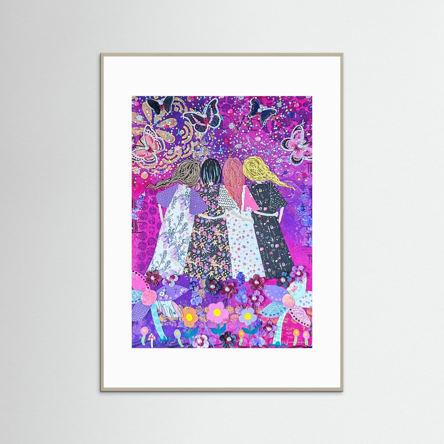 Threaded Together - Connection Fine Art Print