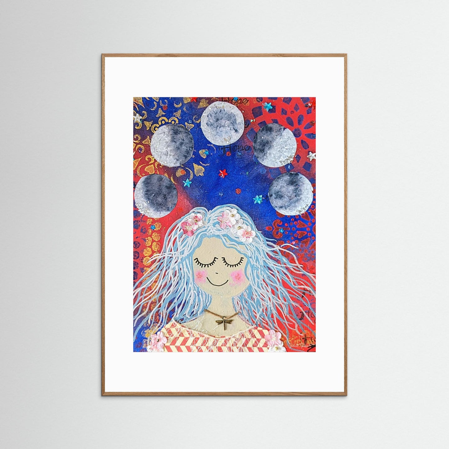 Deep Rooted Wise Woman - Veta Fine Art Print
