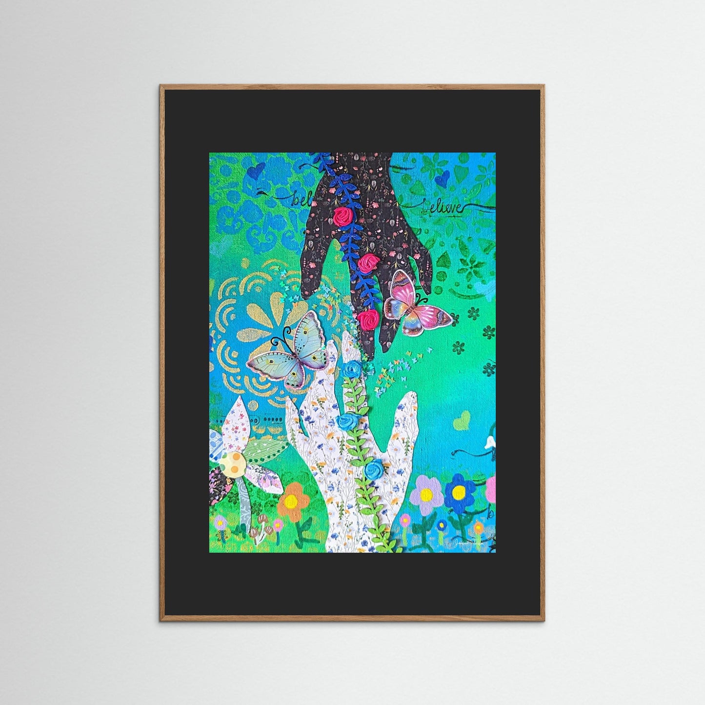 Where We Meet - Gratitude Fine Art Print