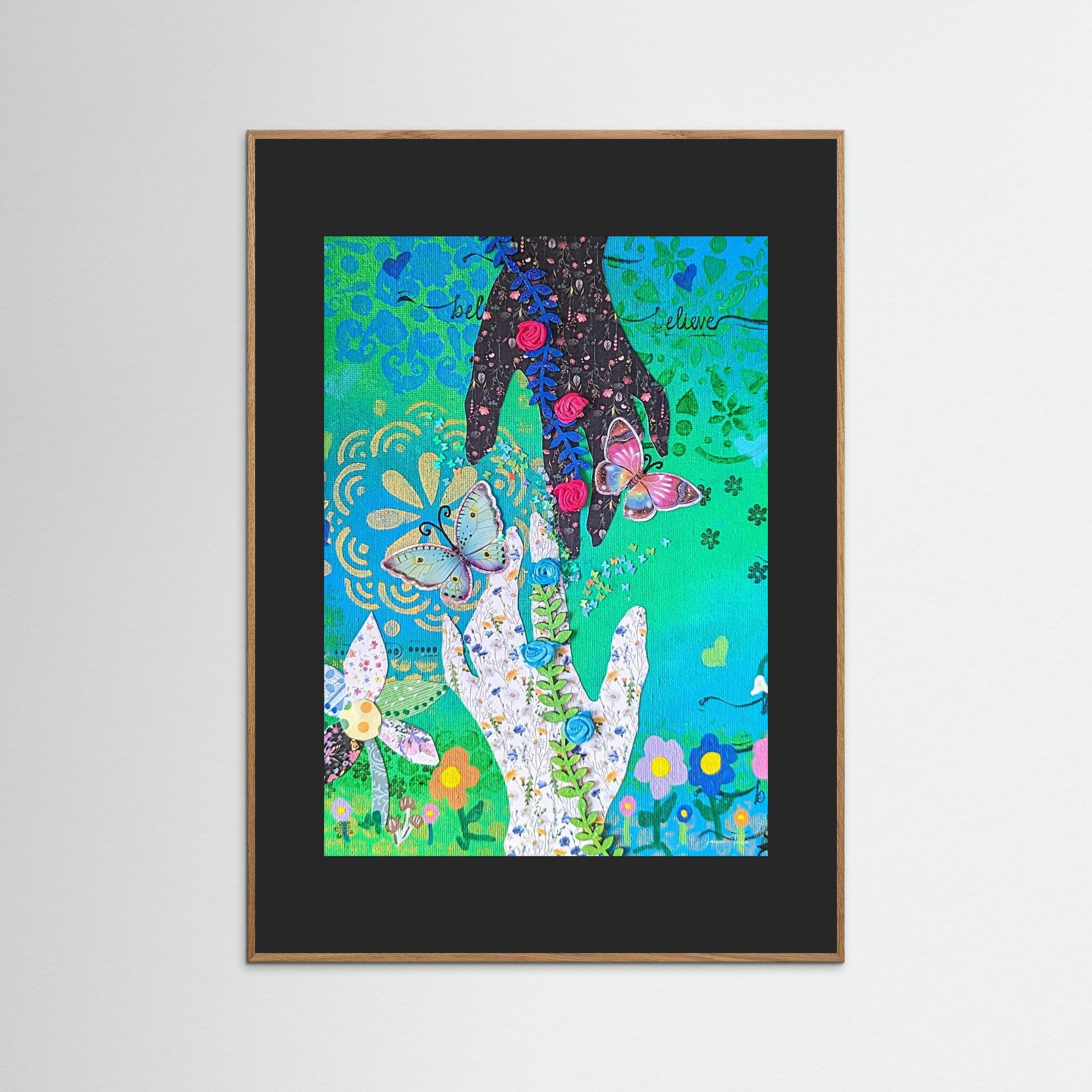 Where We Meet - Gratitude Fine Art Print