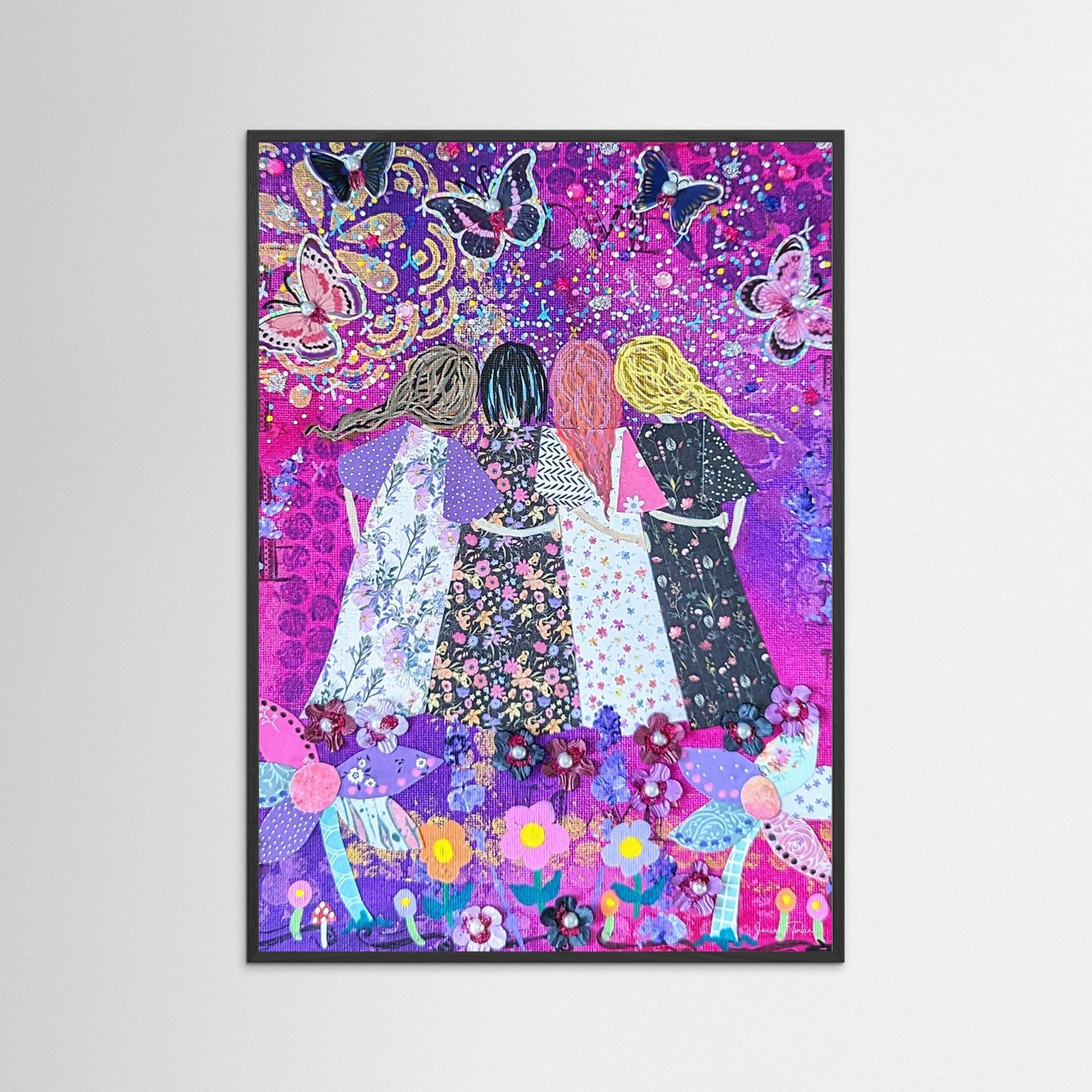 Threaded Together - Connection Fine Art Print 