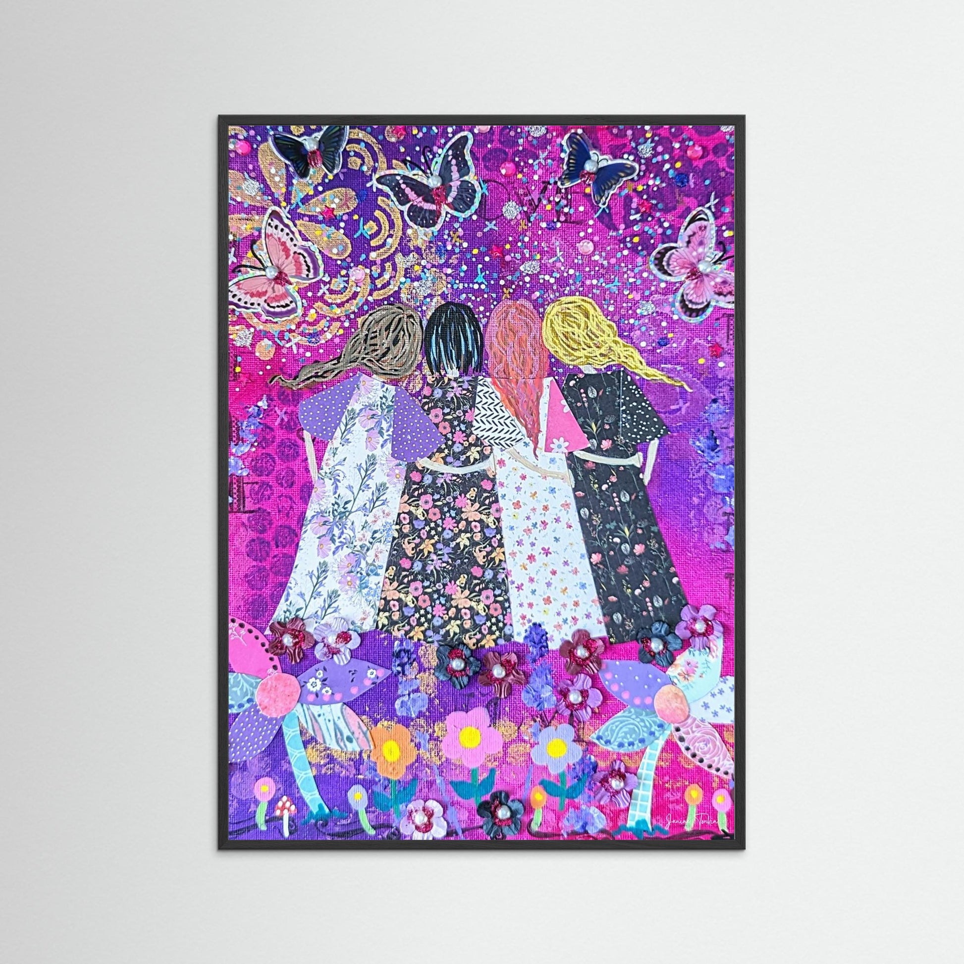 Threaded Together - Connection Fine Art Print 