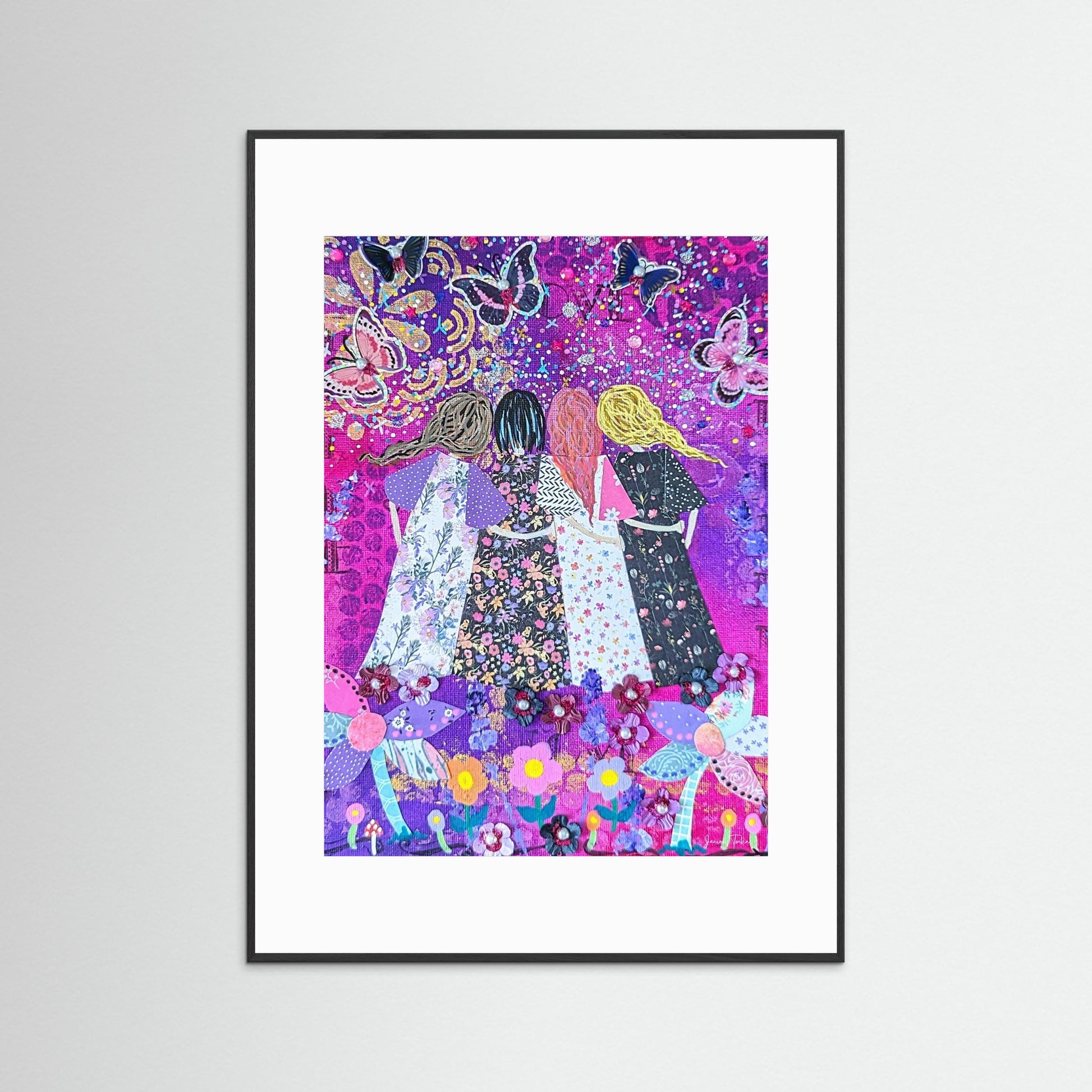 Threaded Together - Connection Fine Art Print 