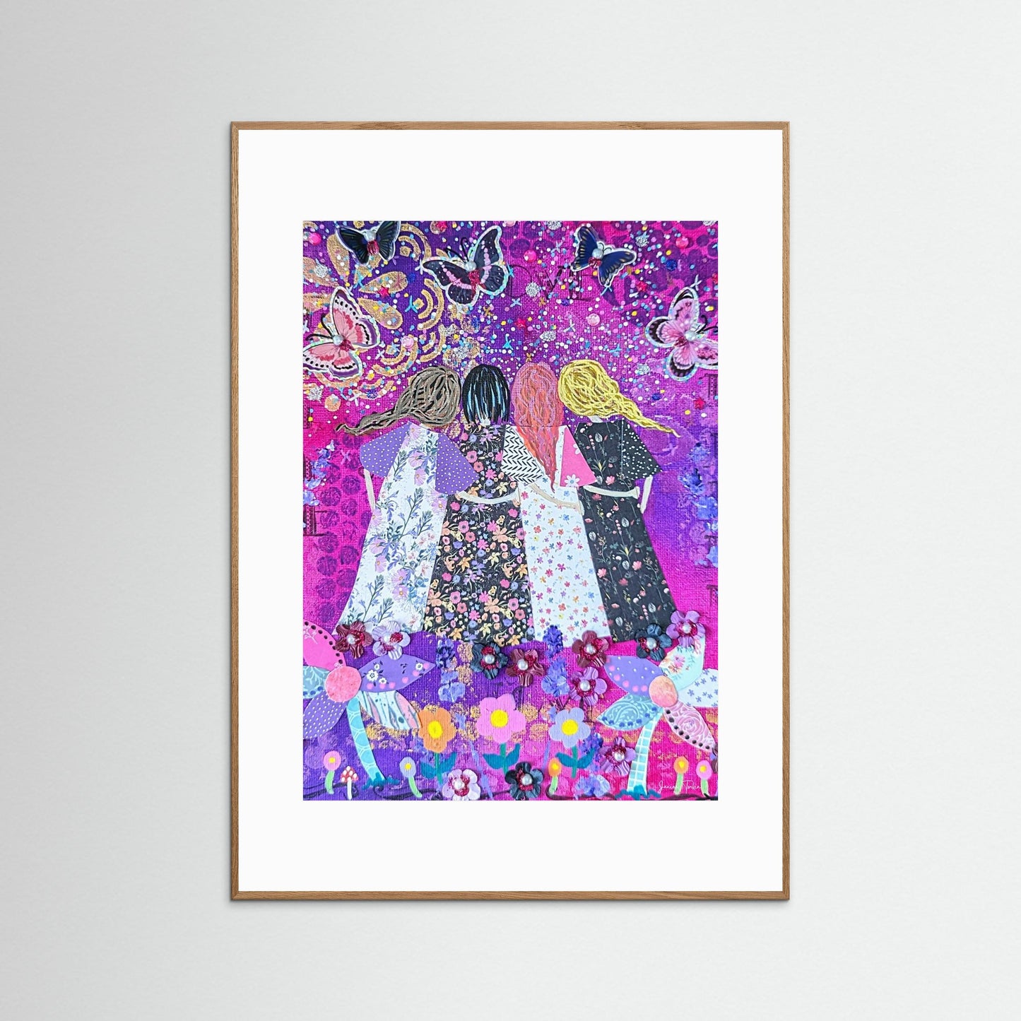 Threaded Together - Connection Fine Art Print 