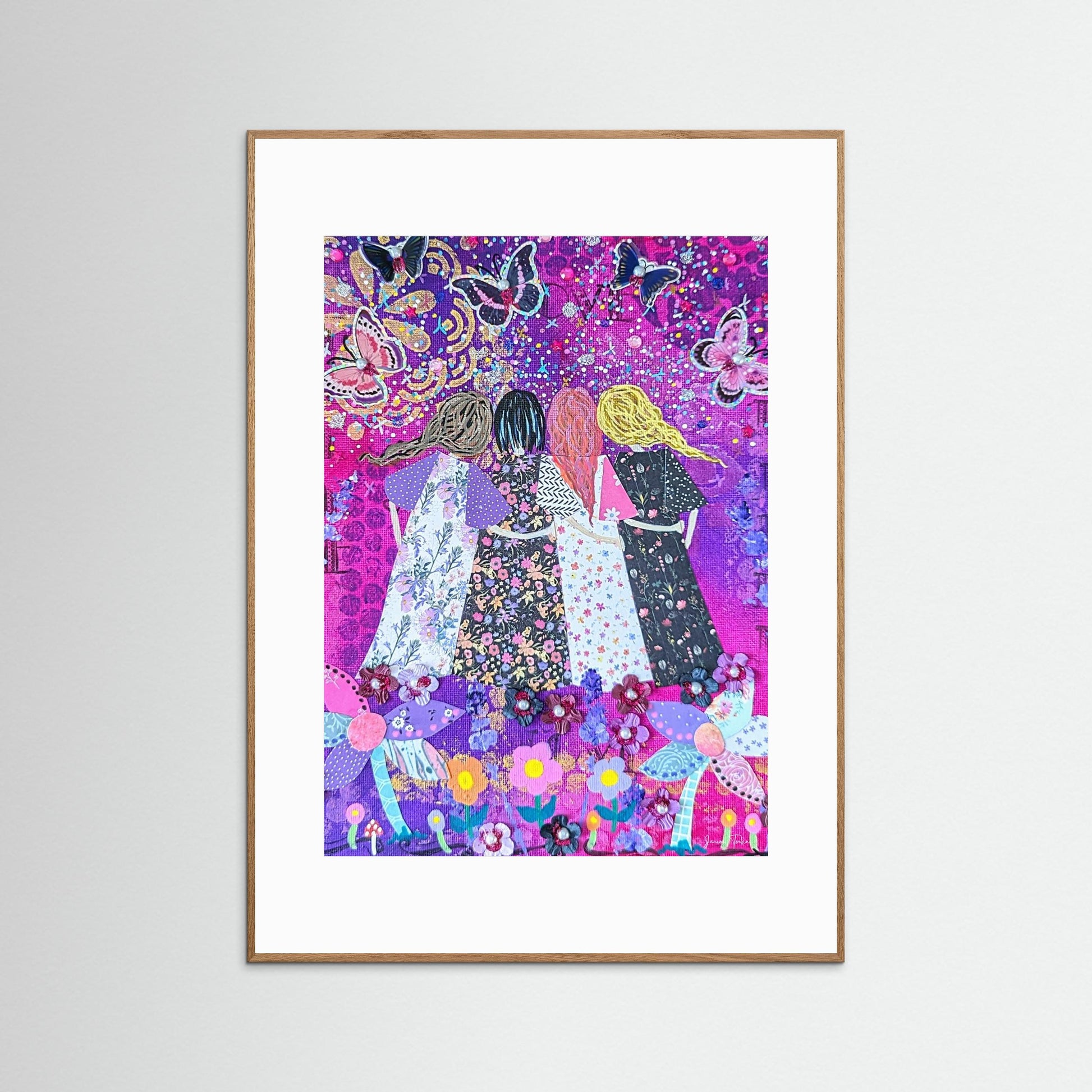 Threaded Together - Connection Fine Art Print 