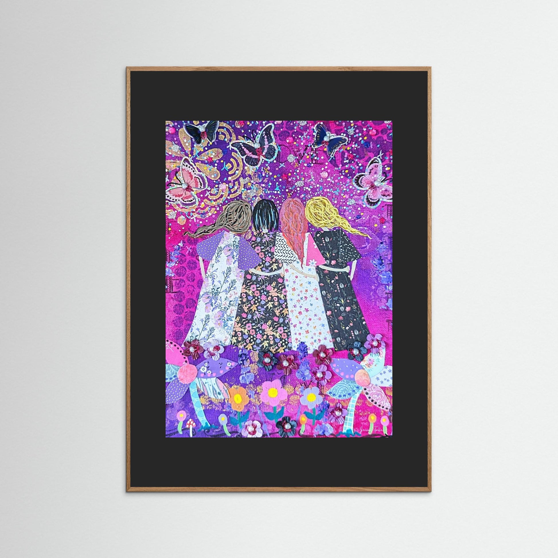 Threaded Together - Connection Fine Art Print 