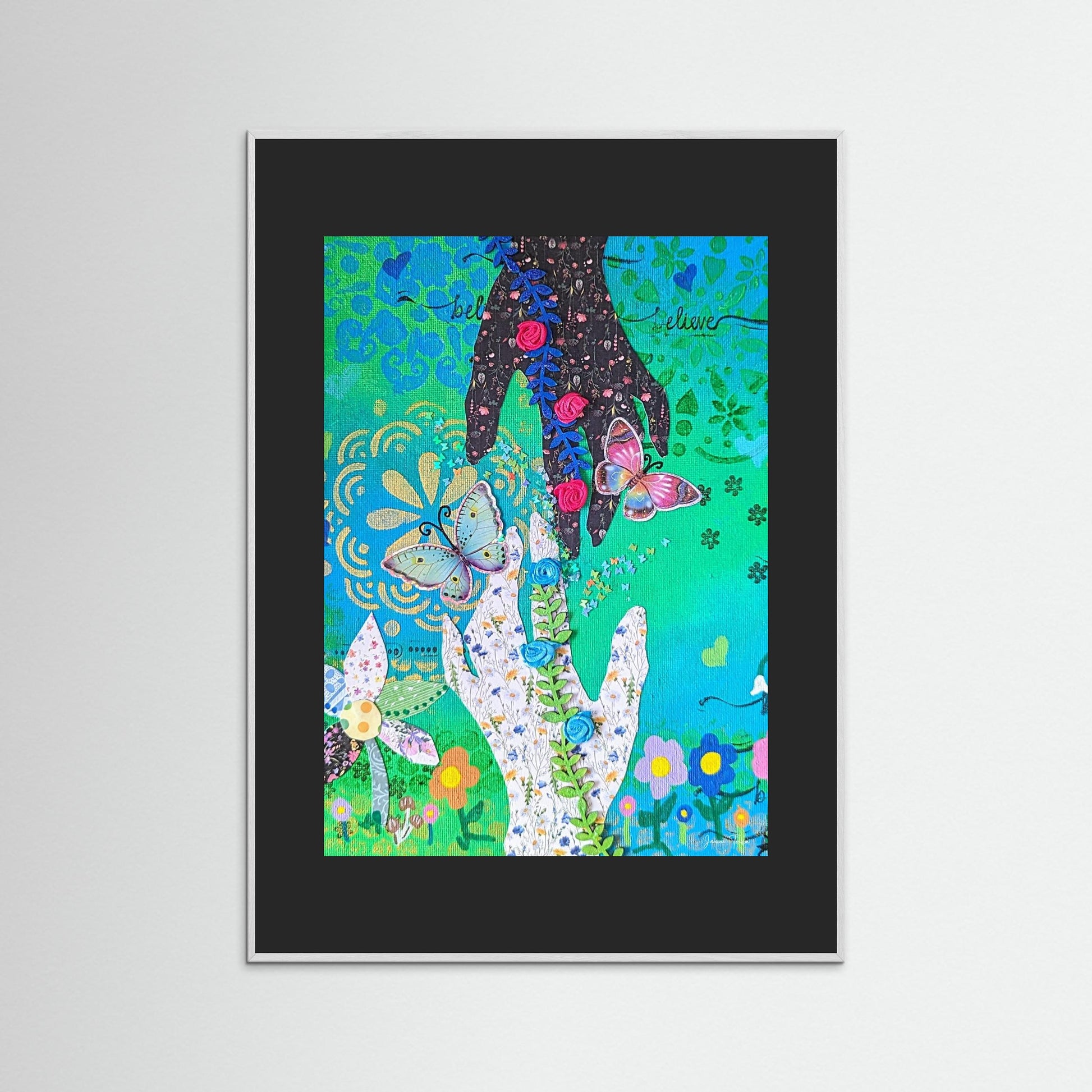 Where We Meet - Gratitude Fine Art Print