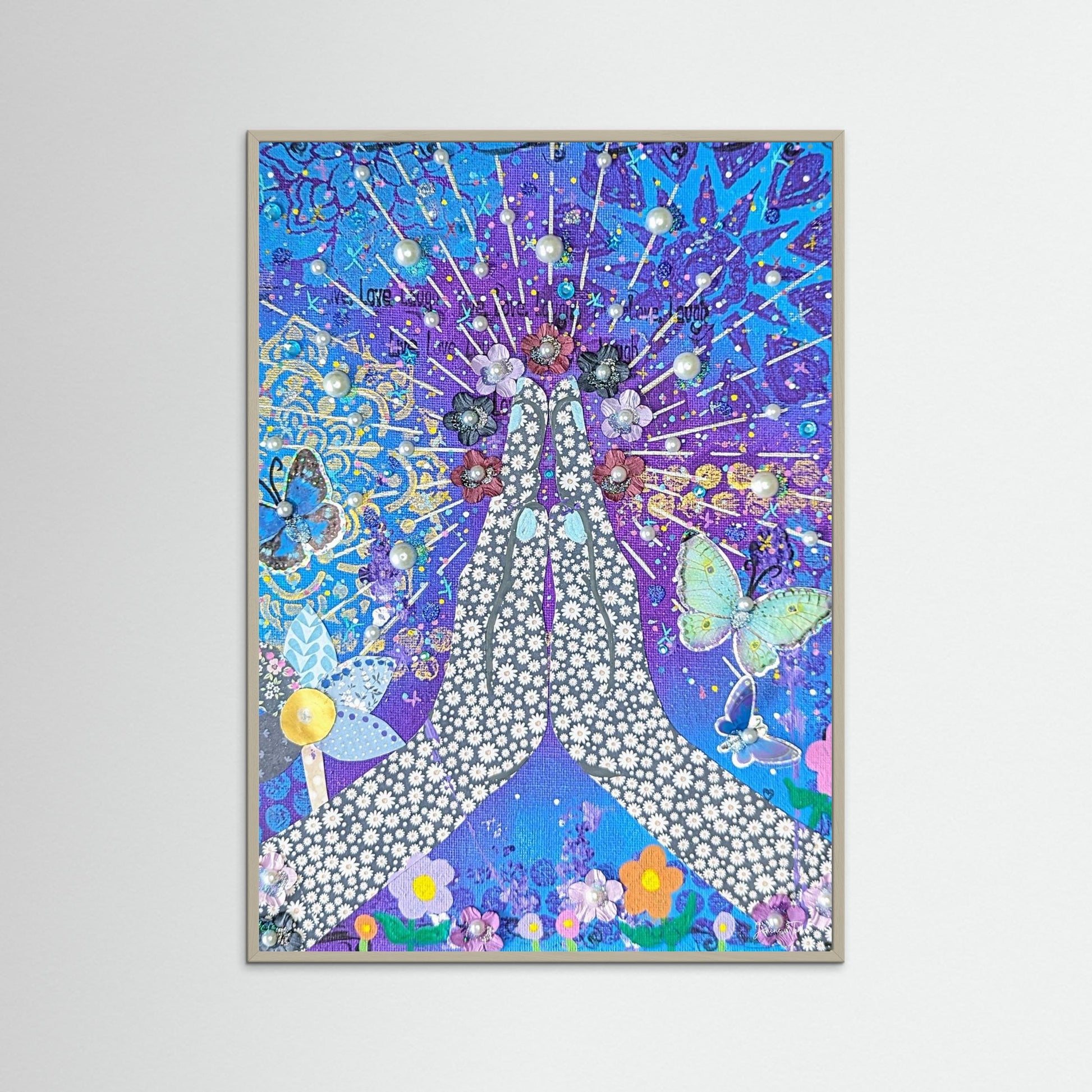 Blessed and Becoming - Gratitude Fine Art Print 
