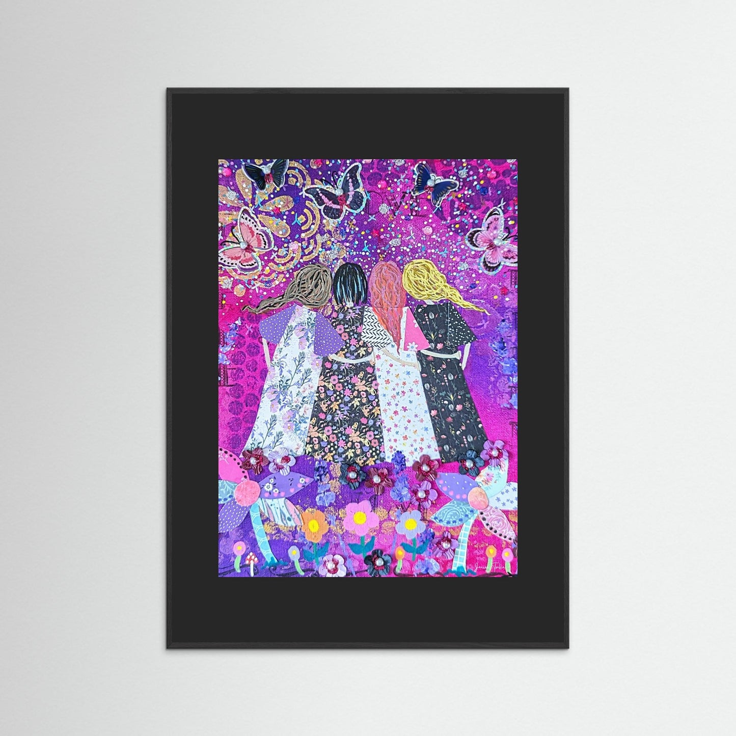 Threaded Together - Connection Fine Art Print 