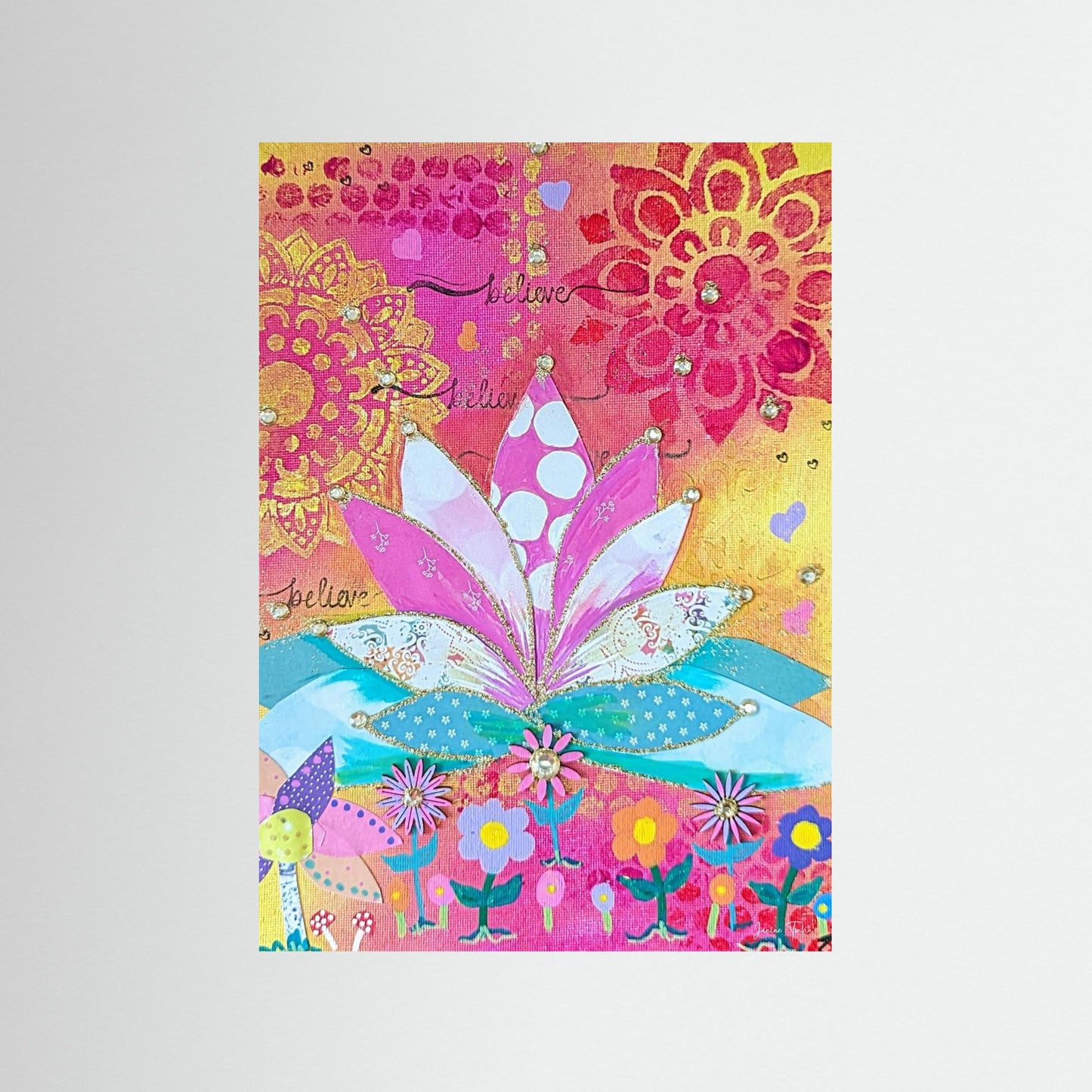 Silent Bloom - Lotus Fine Art Print 