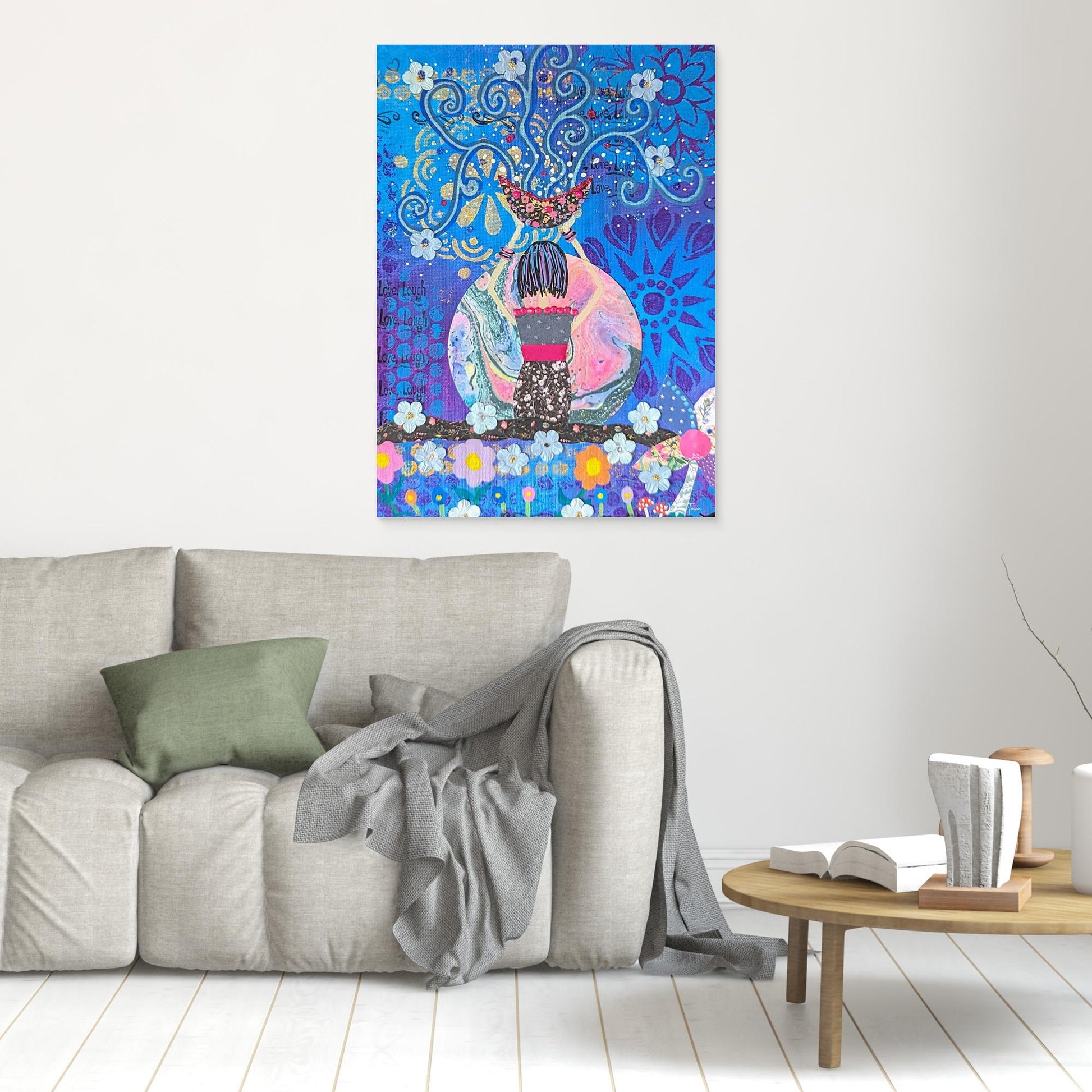Intentions of the Ethers - Celeste Canvas Print