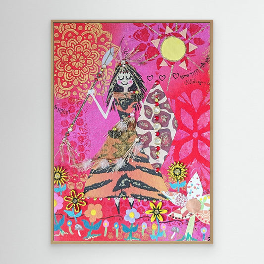 Bellatrix – The Warrior Woman Canvas Print 