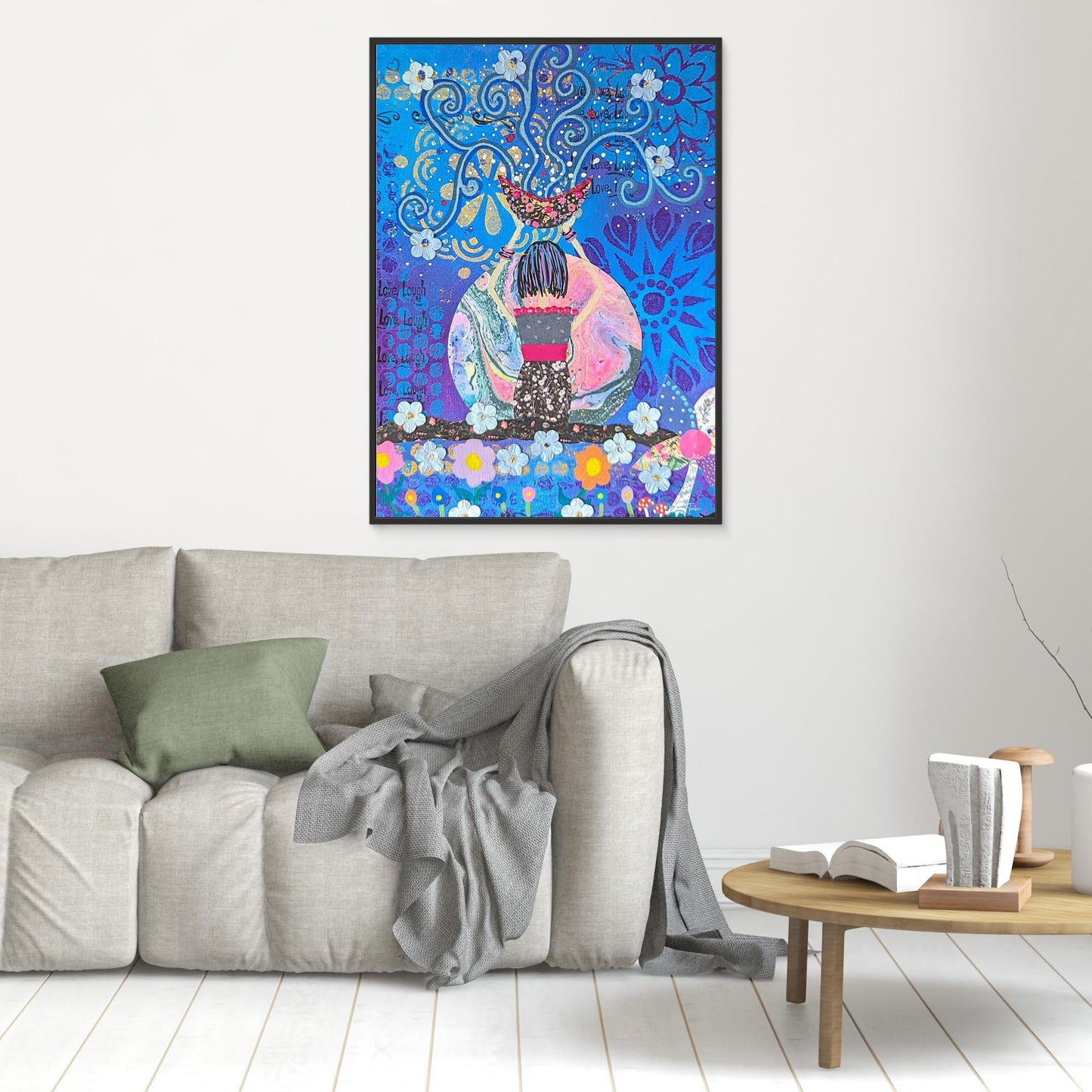 Intentions of the Ethers - Celeste Canvas Print