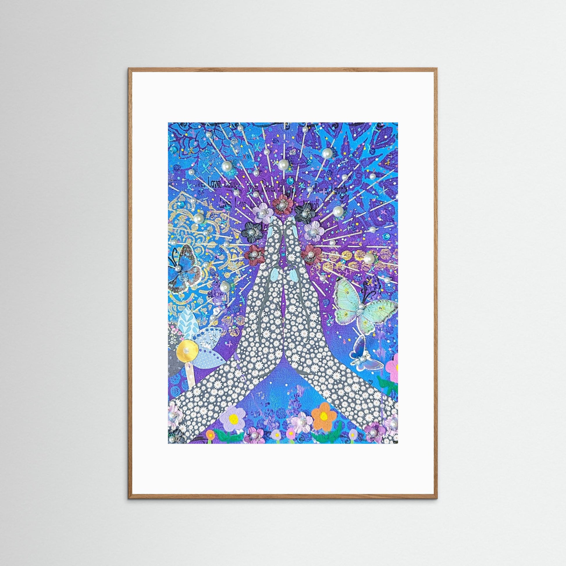 Blessed and Becoming - Gratitude Fine Art Print 