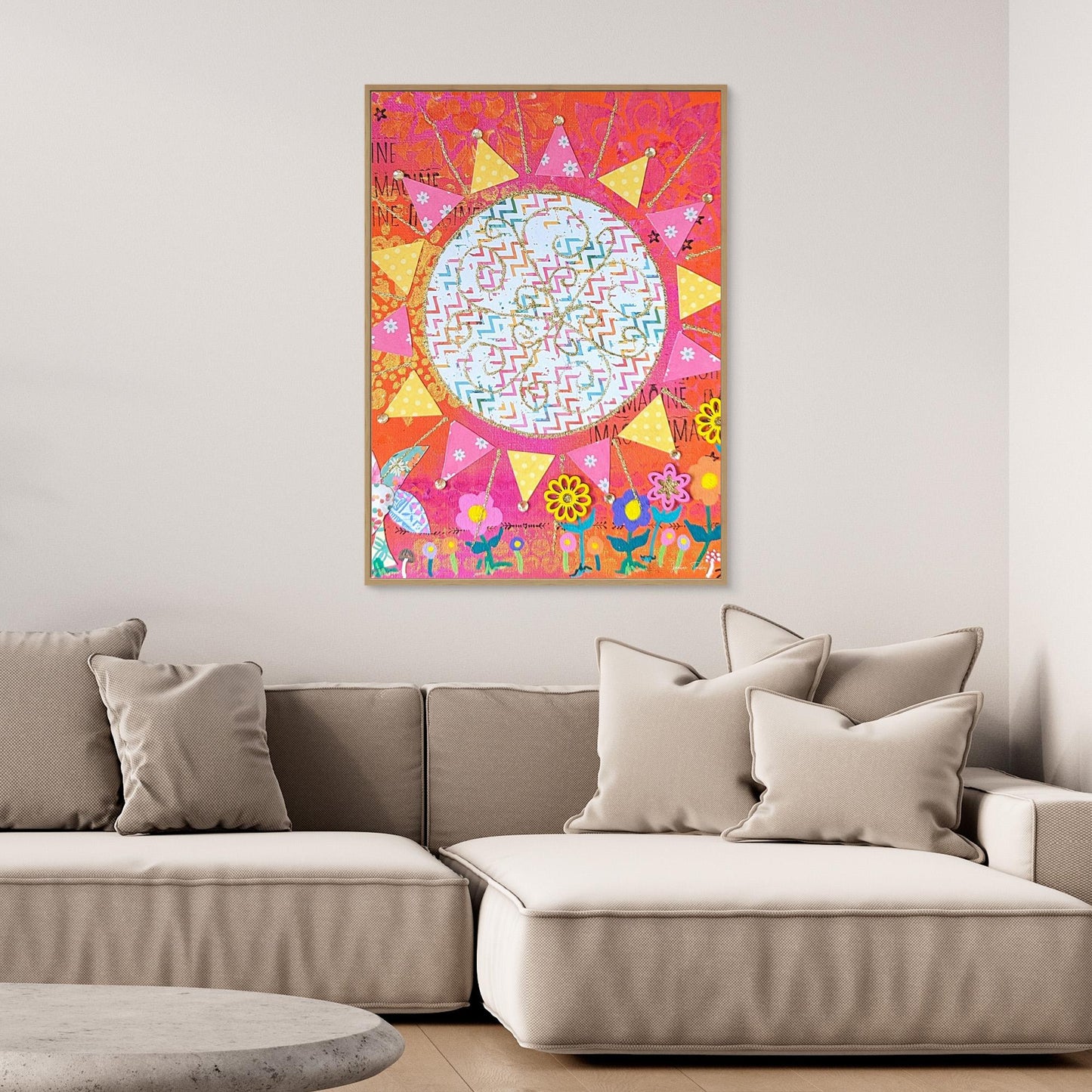 Glow Within - Sunshine Canvas Print 