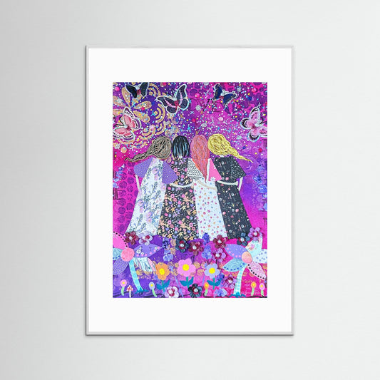 Threaded Together - Connection Fine Art Print 