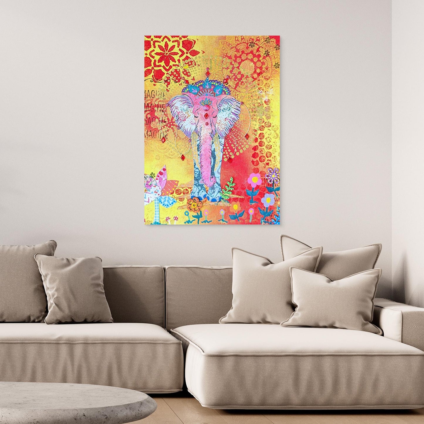 Unshaken - Strength Canvas Print