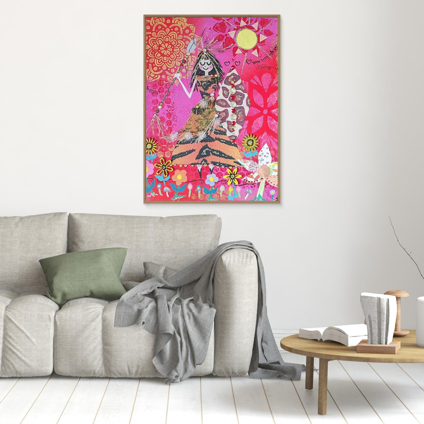 Bellatrix – The Warrior Woman Canvas Print 
