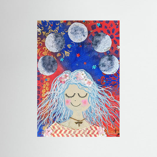 Deep Rooted Wise Woman - Veta Fine Art Print 