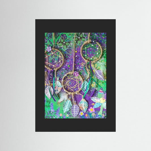Dream of Hope - Dreamcatcher Fine Art Print 