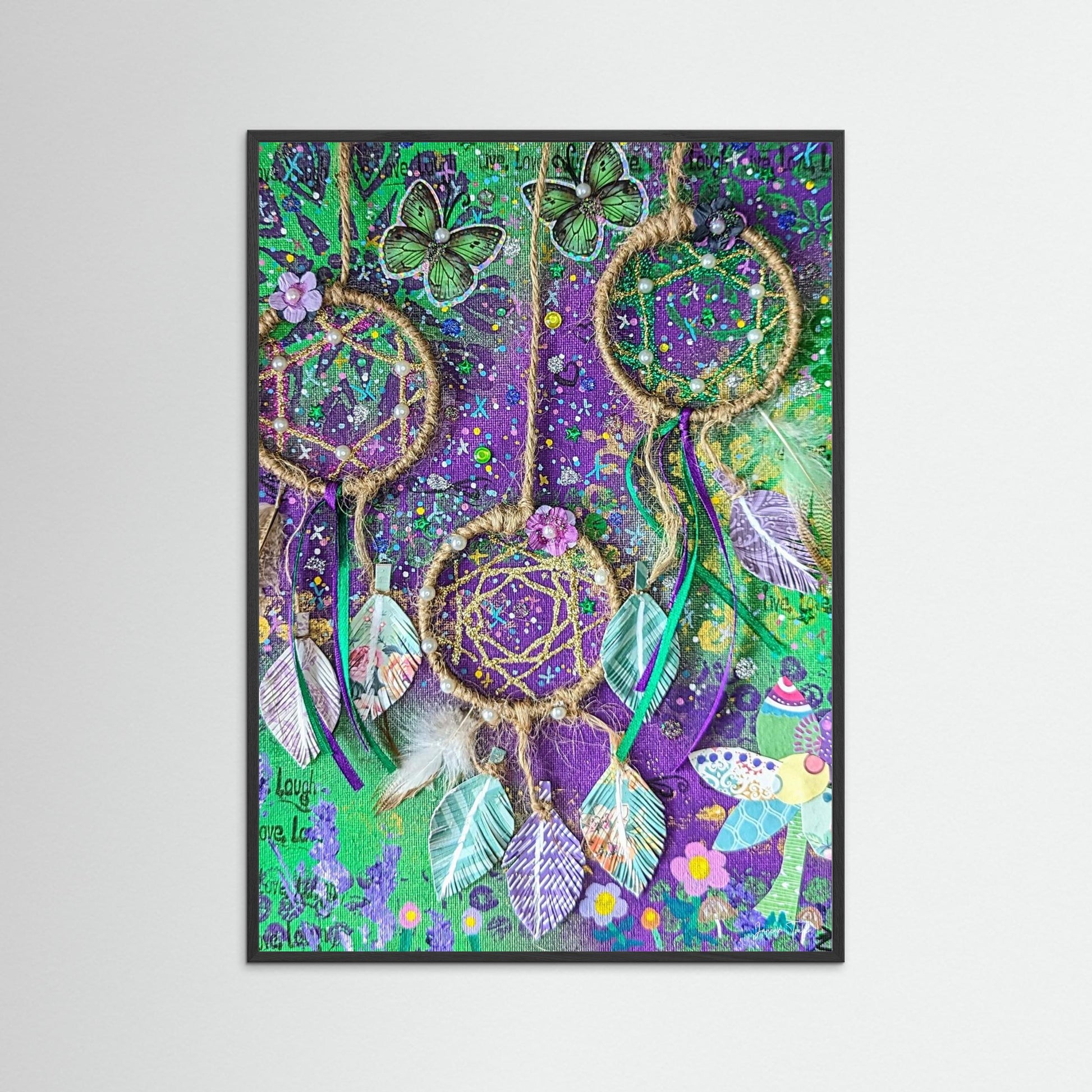 Dream of Hope - Dreamcatcher Fine Art Print 