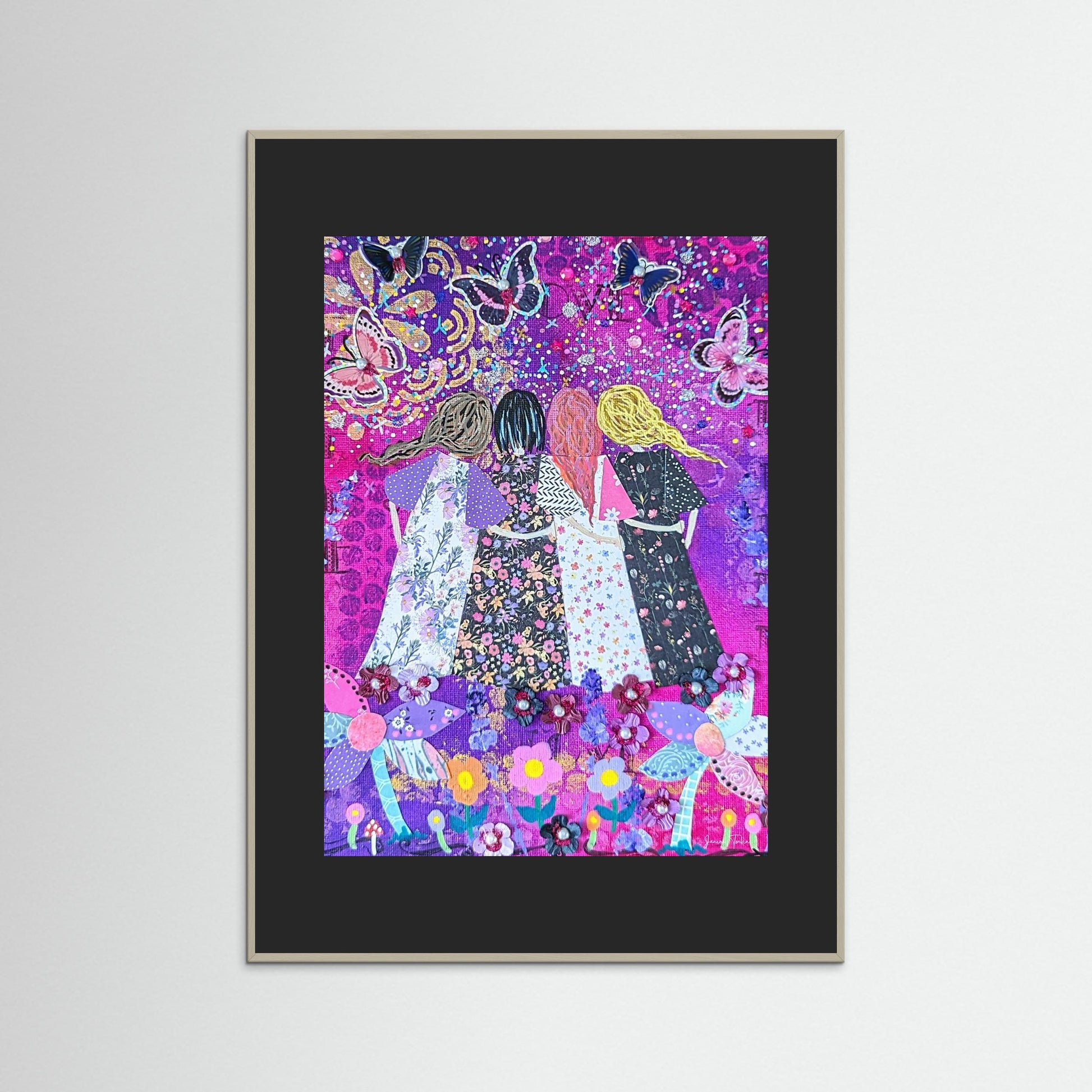 Threaded Together - Connection Fine Art Print 