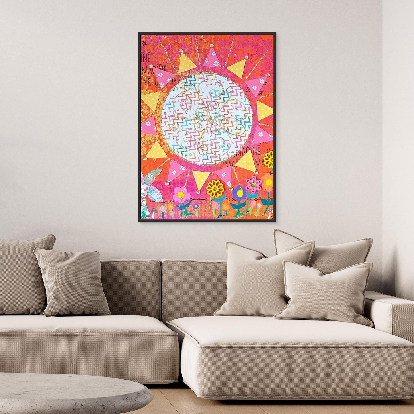 Glow Within - Sunshine Canvas Print 
