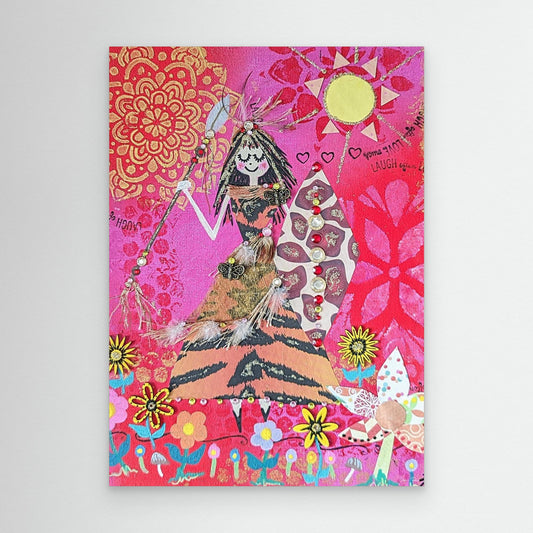 Bellatrix – The Warrior Woman Canvas Print 
