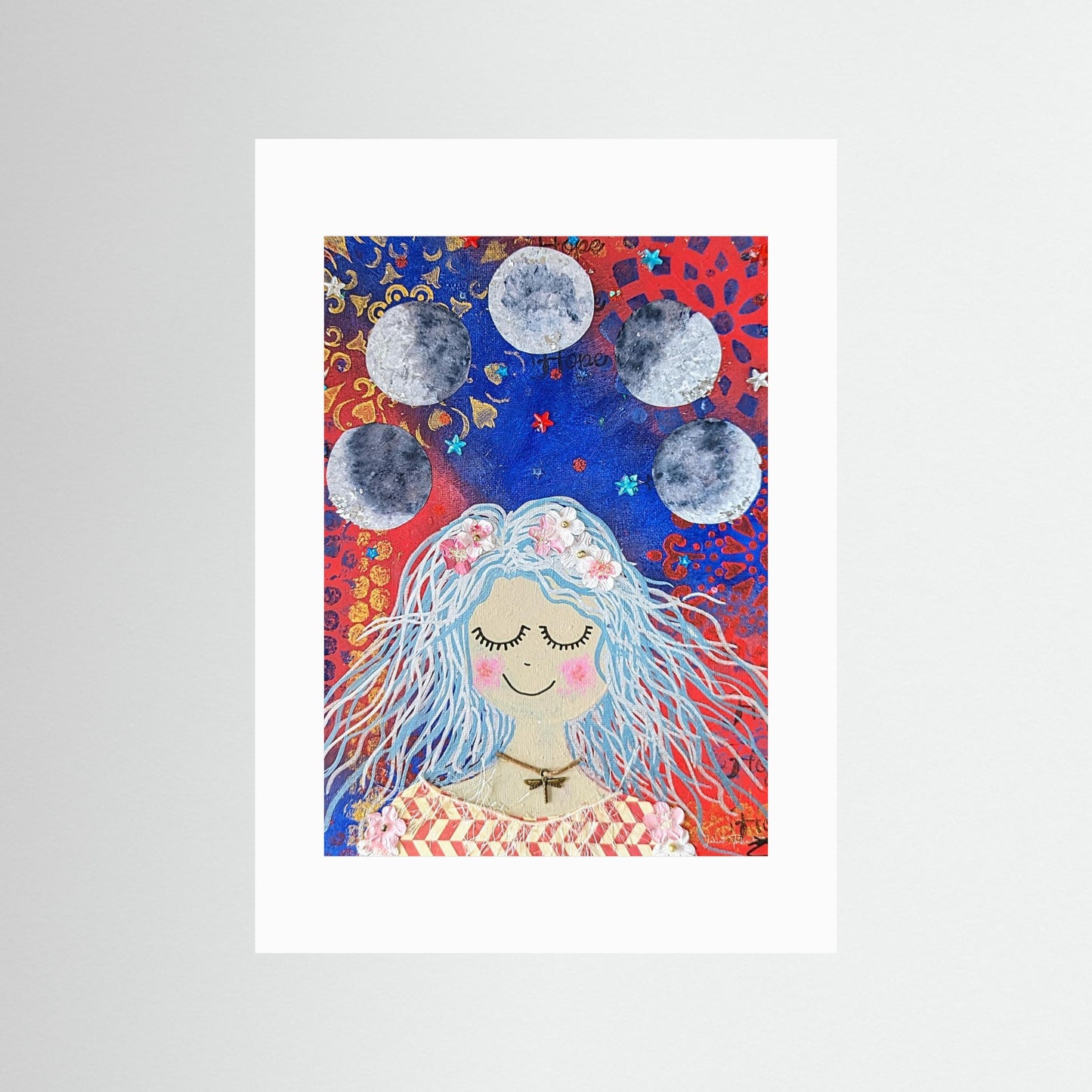 Deep Rooted Wise Woman - Veta Fine Art Print 