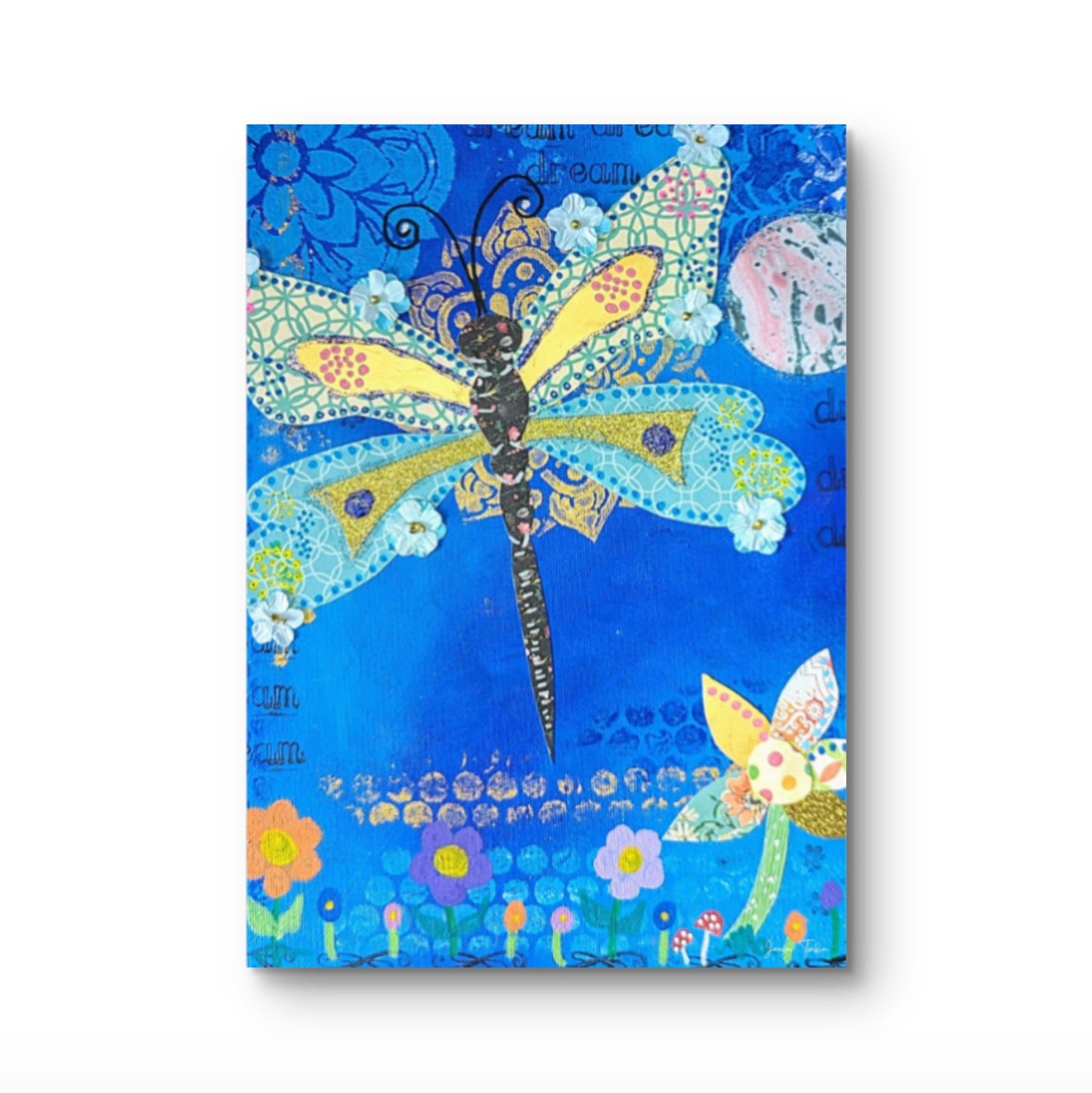 Glimmer Spirit - Dragonfly Art Print
