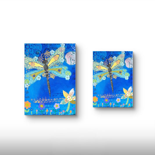 Glimmer Spirit - Dragonfly Art Print