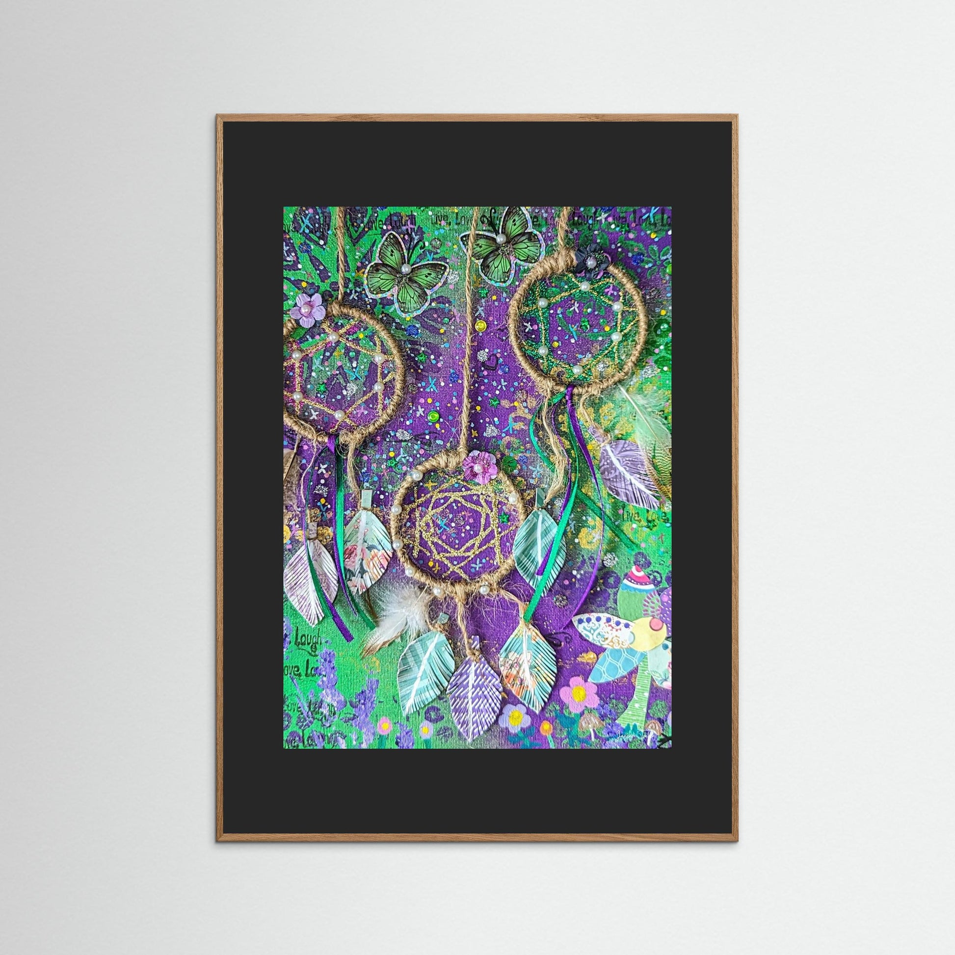 Dream of Hope - Dreamcatcher Fine Art Print 