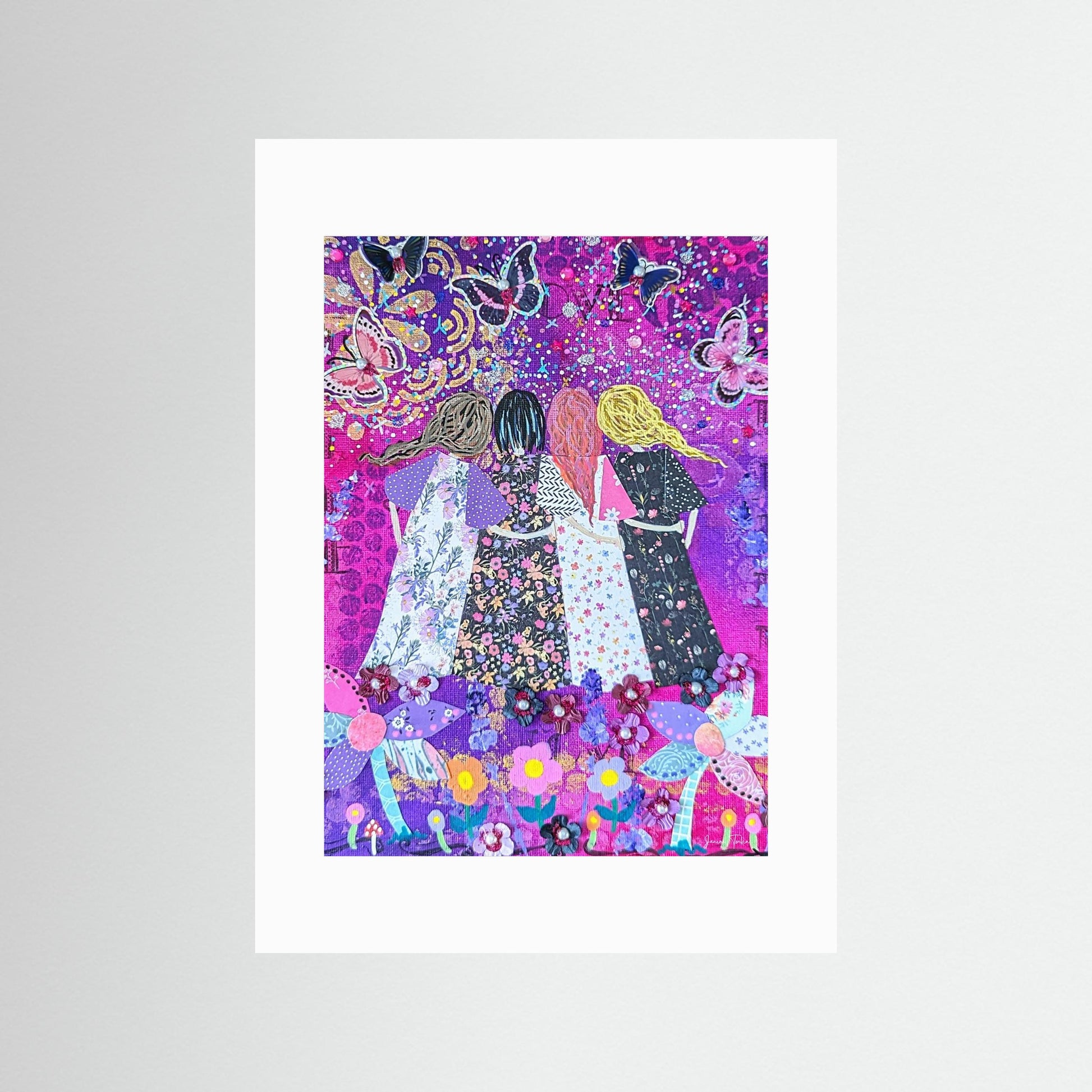 Threaded Together - Connection Fine Art Print 