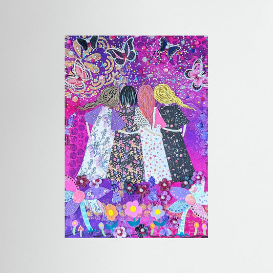Threaded Together - Connection Fine Art Print 