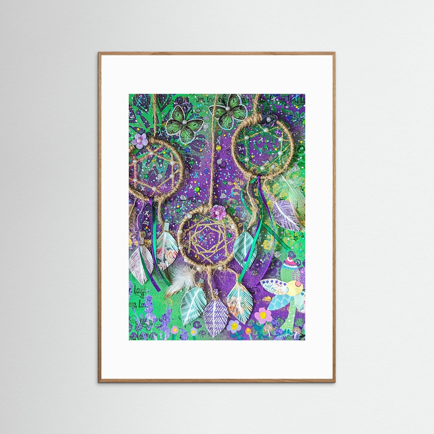 Dream of Hope - Dreamcatcher Fine Art Print 