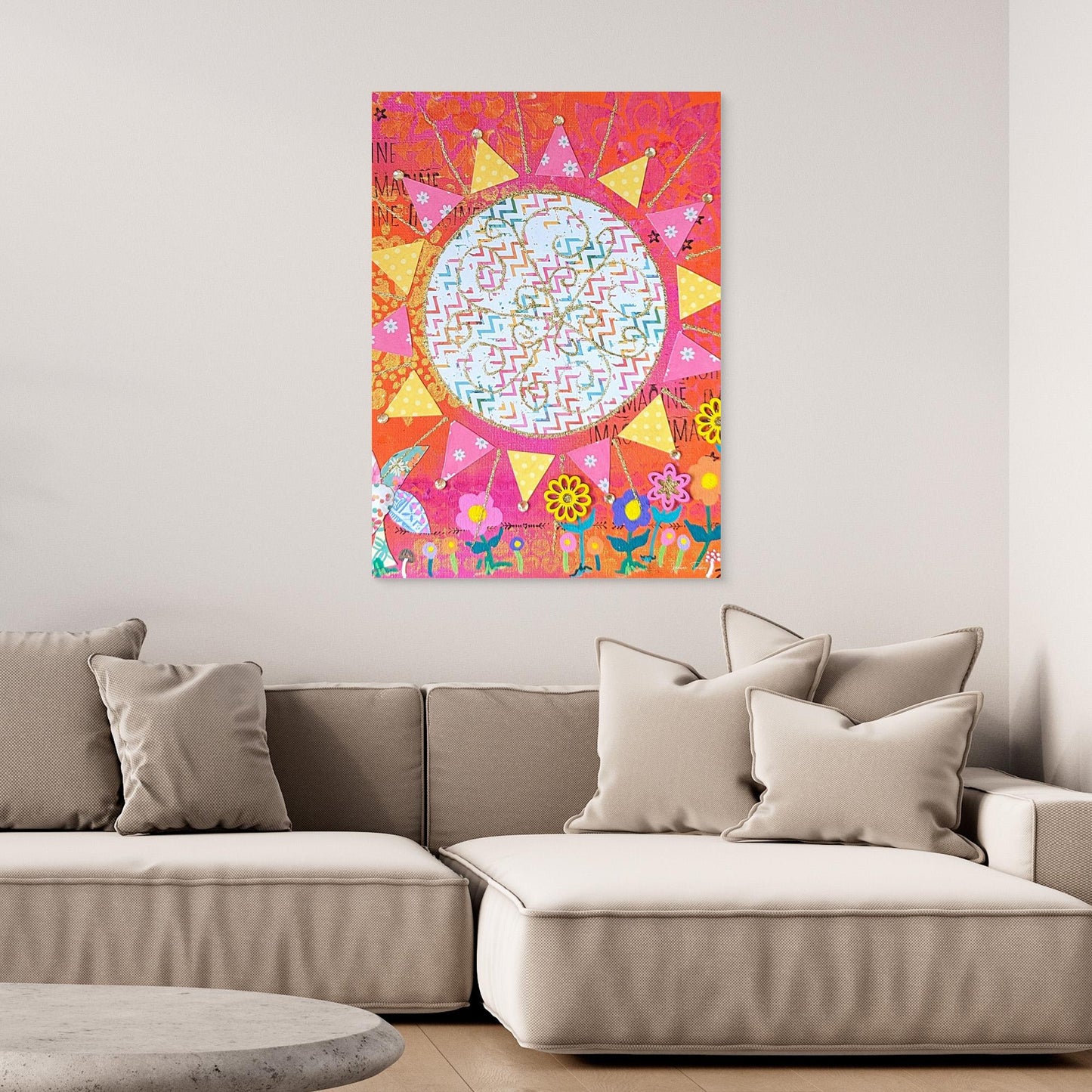 Glow Within - Sunshine Canvas Print 