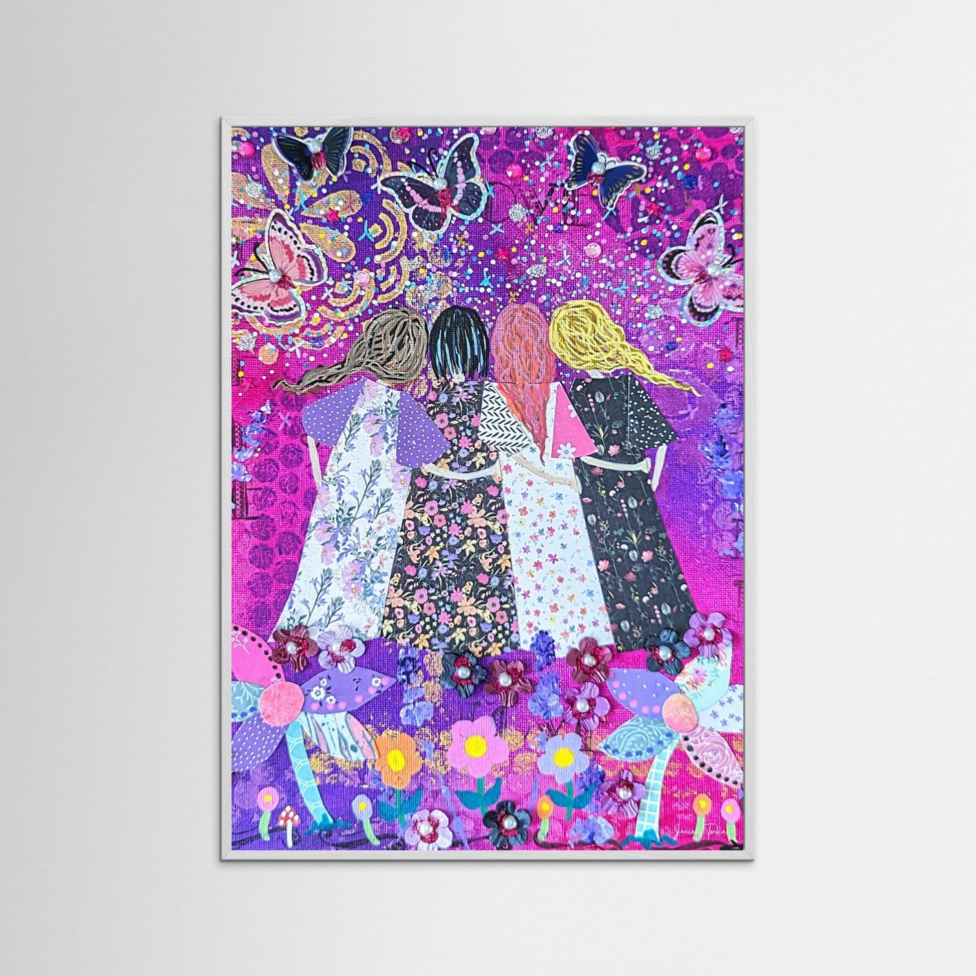 Threaded Together - Connection Fine Art Print 