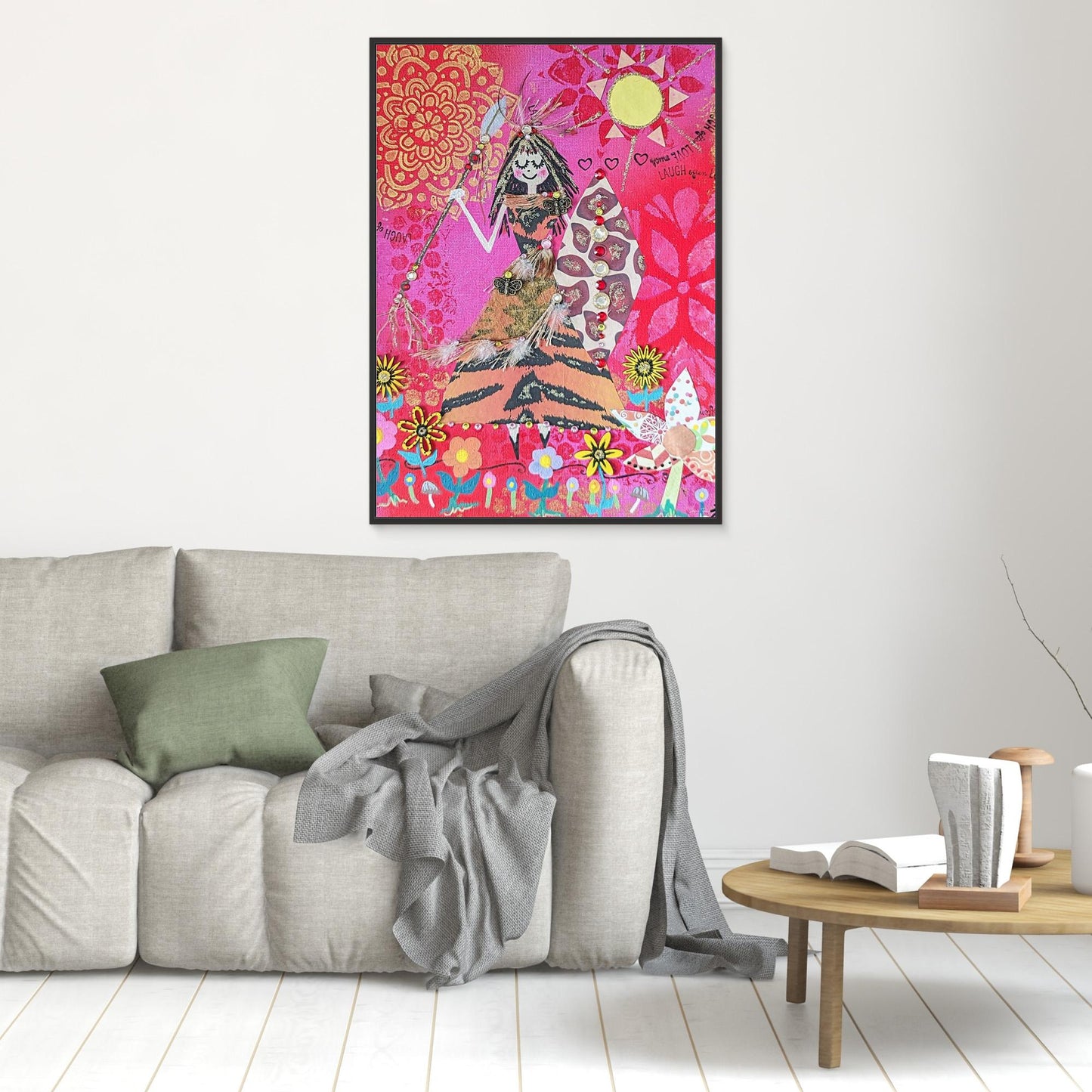 Bellatrix – The Warrior Woman Canvas Print 