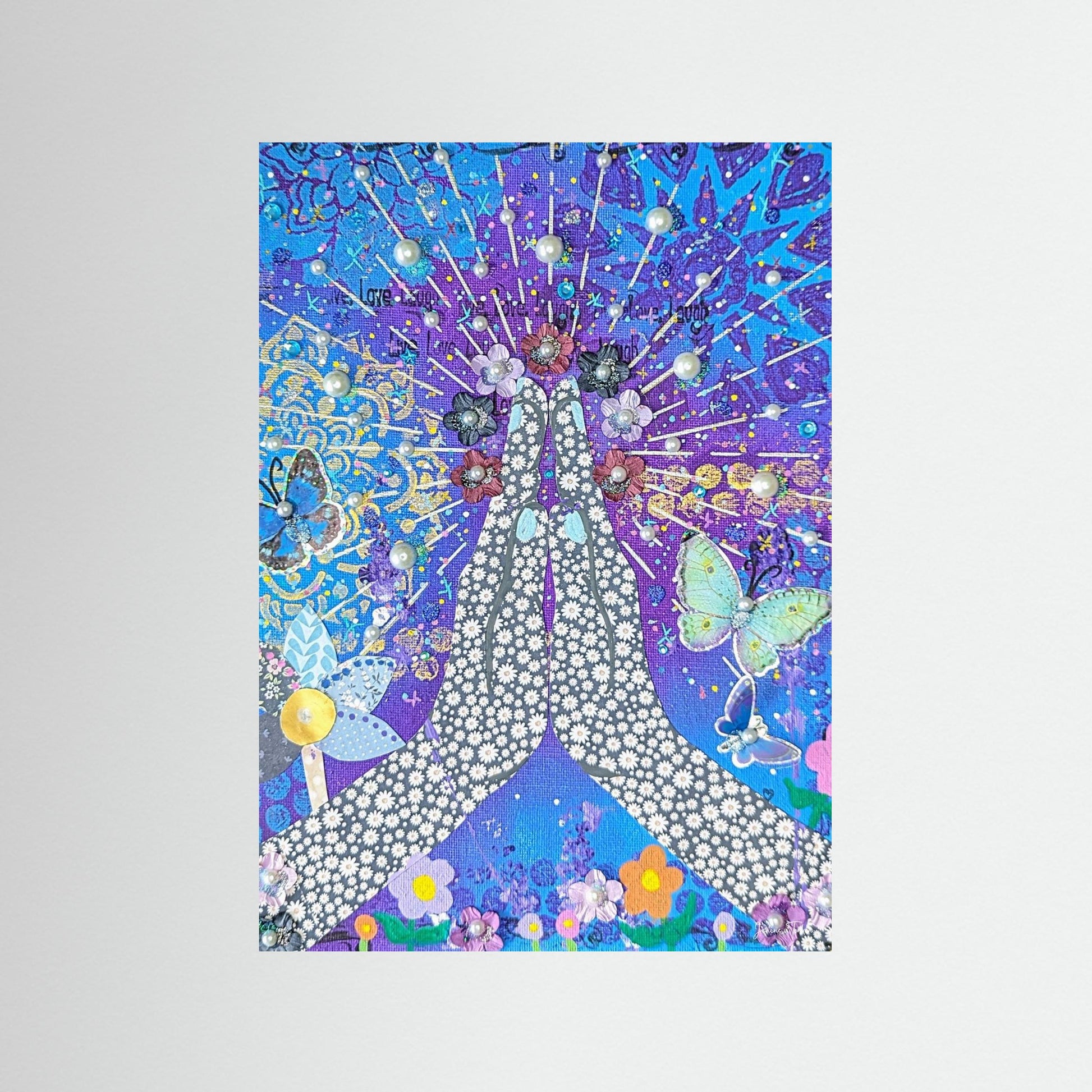 Blessed and Becoming - Gratitude Fine Art Print 
