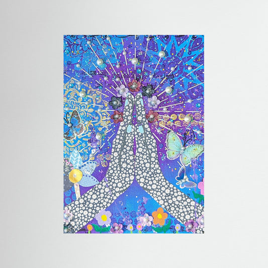 Blessed and Becoming - Gratitude Fine Art Print 